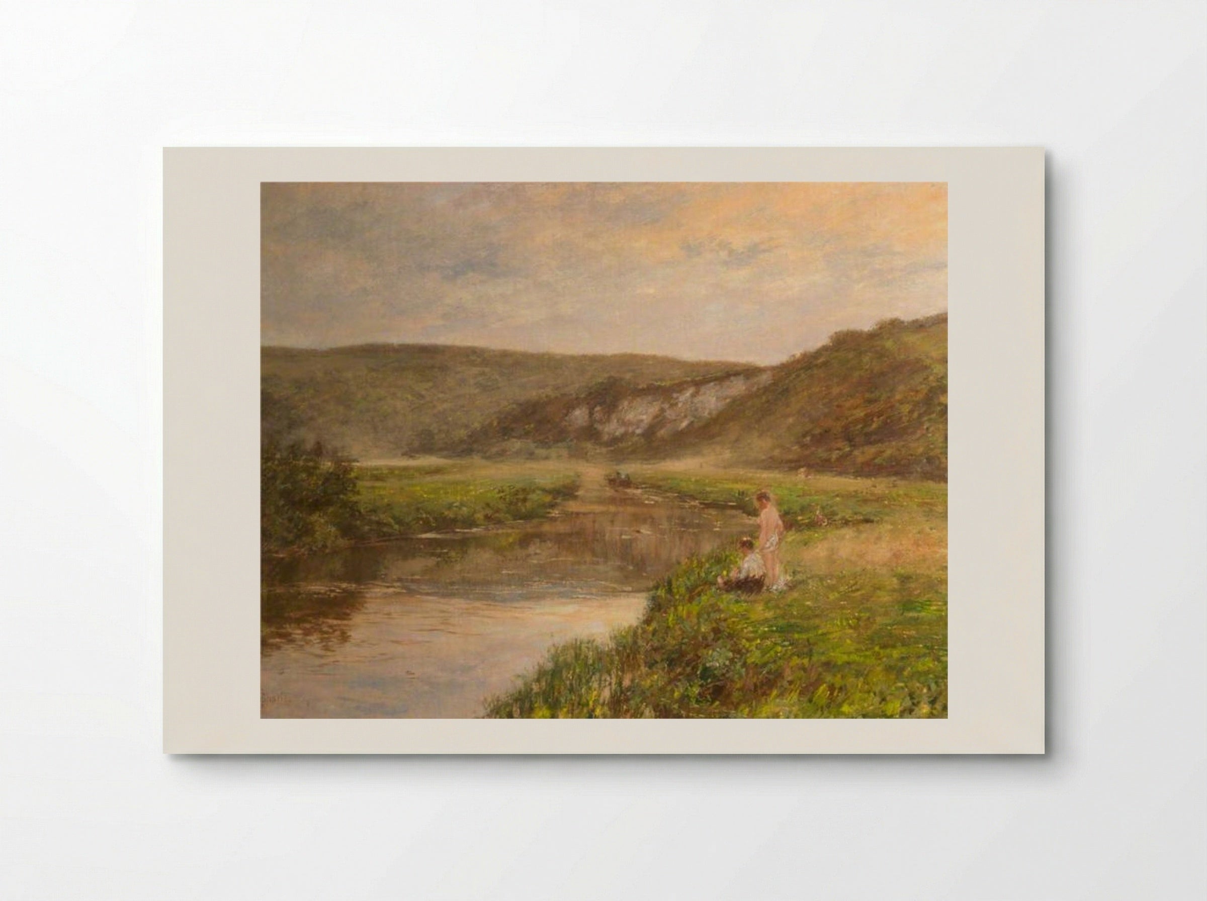 A Misty Morning - James Charles - Poster