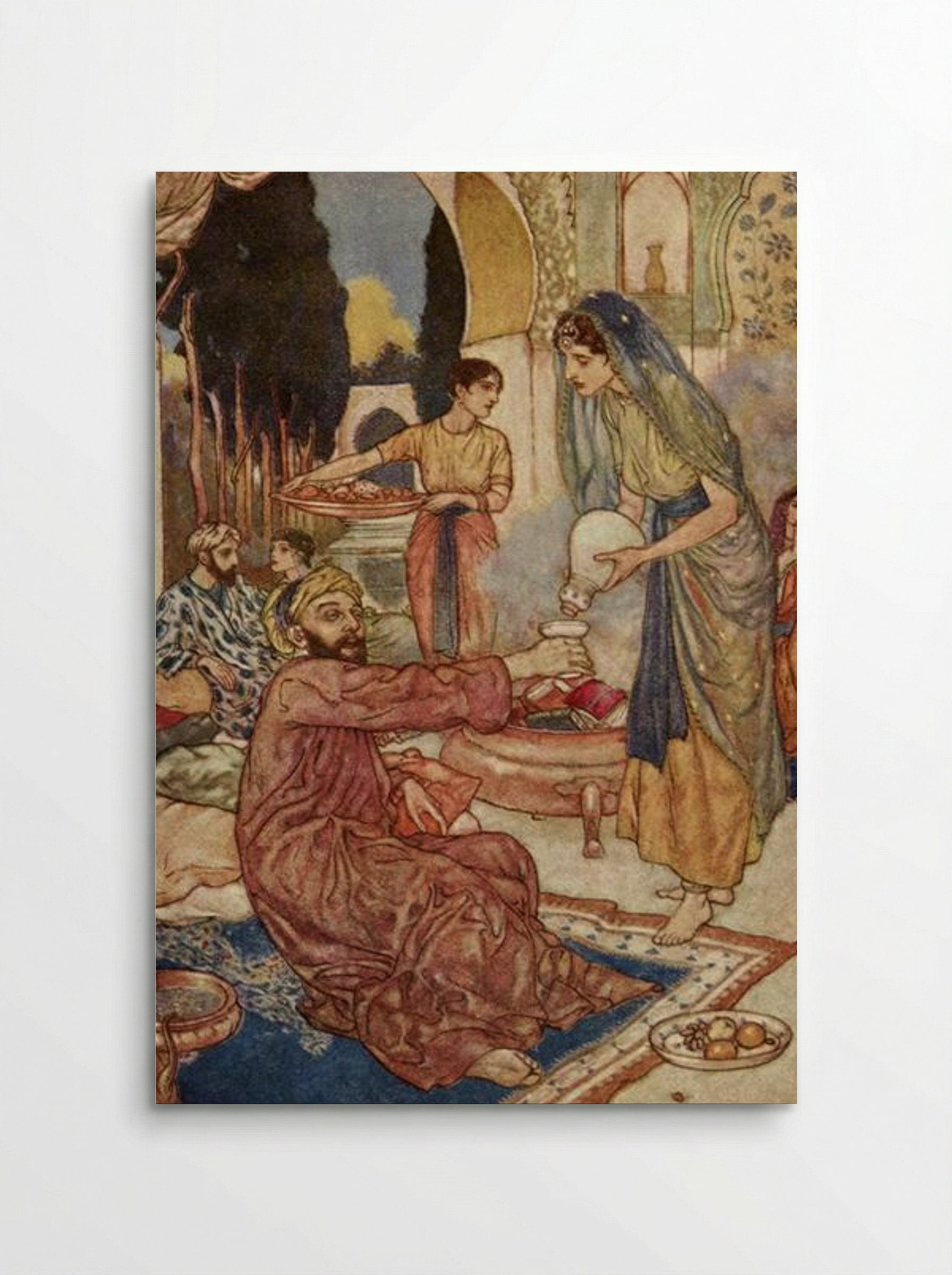 A New Marriage, The Rubaiyat of Omar Khayyam - Edmund Dulac - Poster