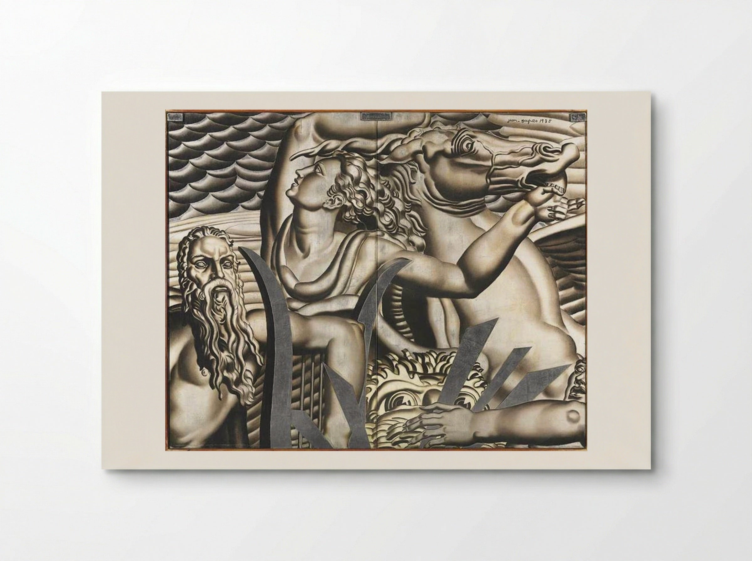A Pair of Wall Panels - Jean Dupas - Poster