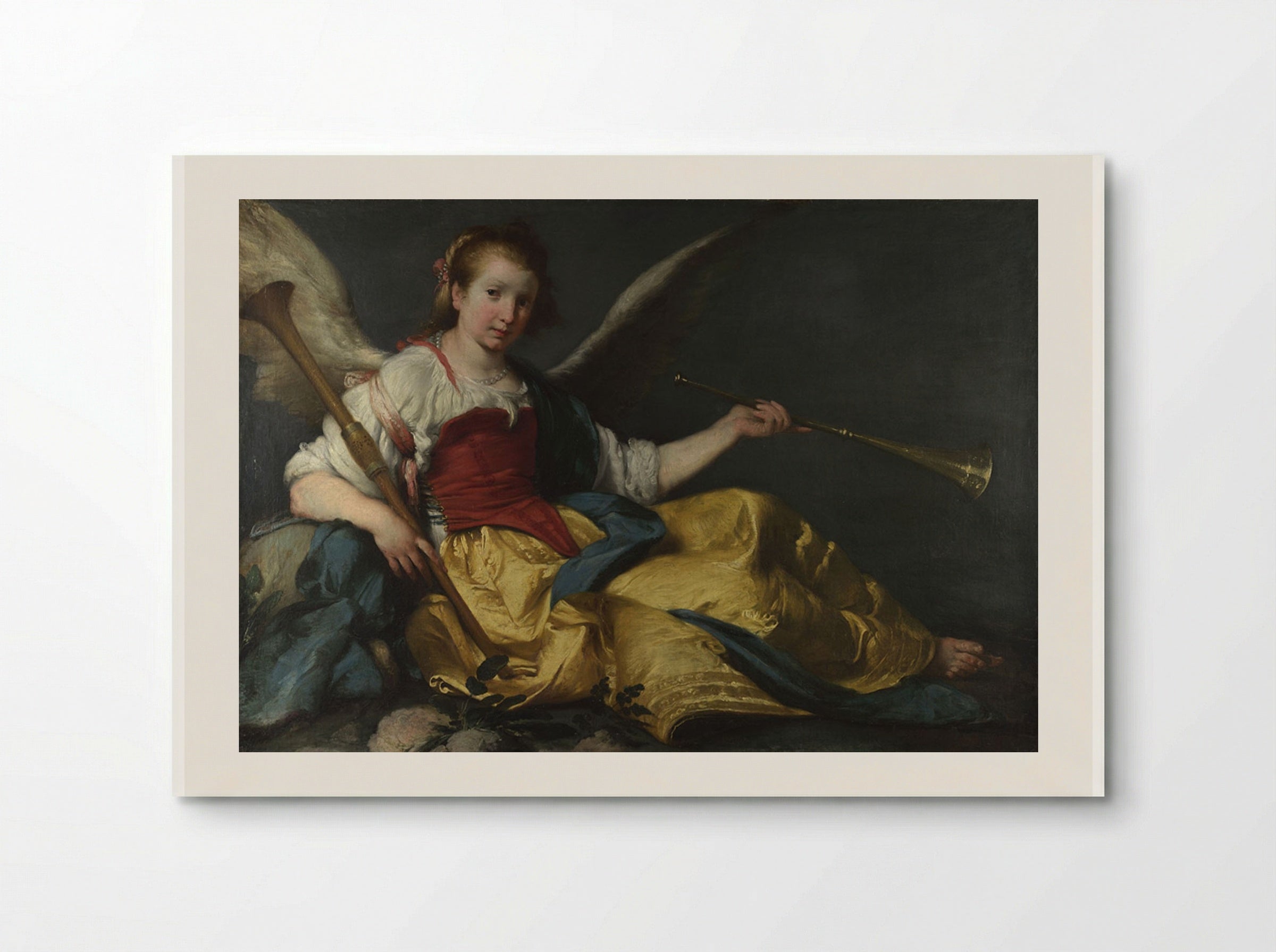 A Personification of Fame - Bernardo Strozzi - Poster