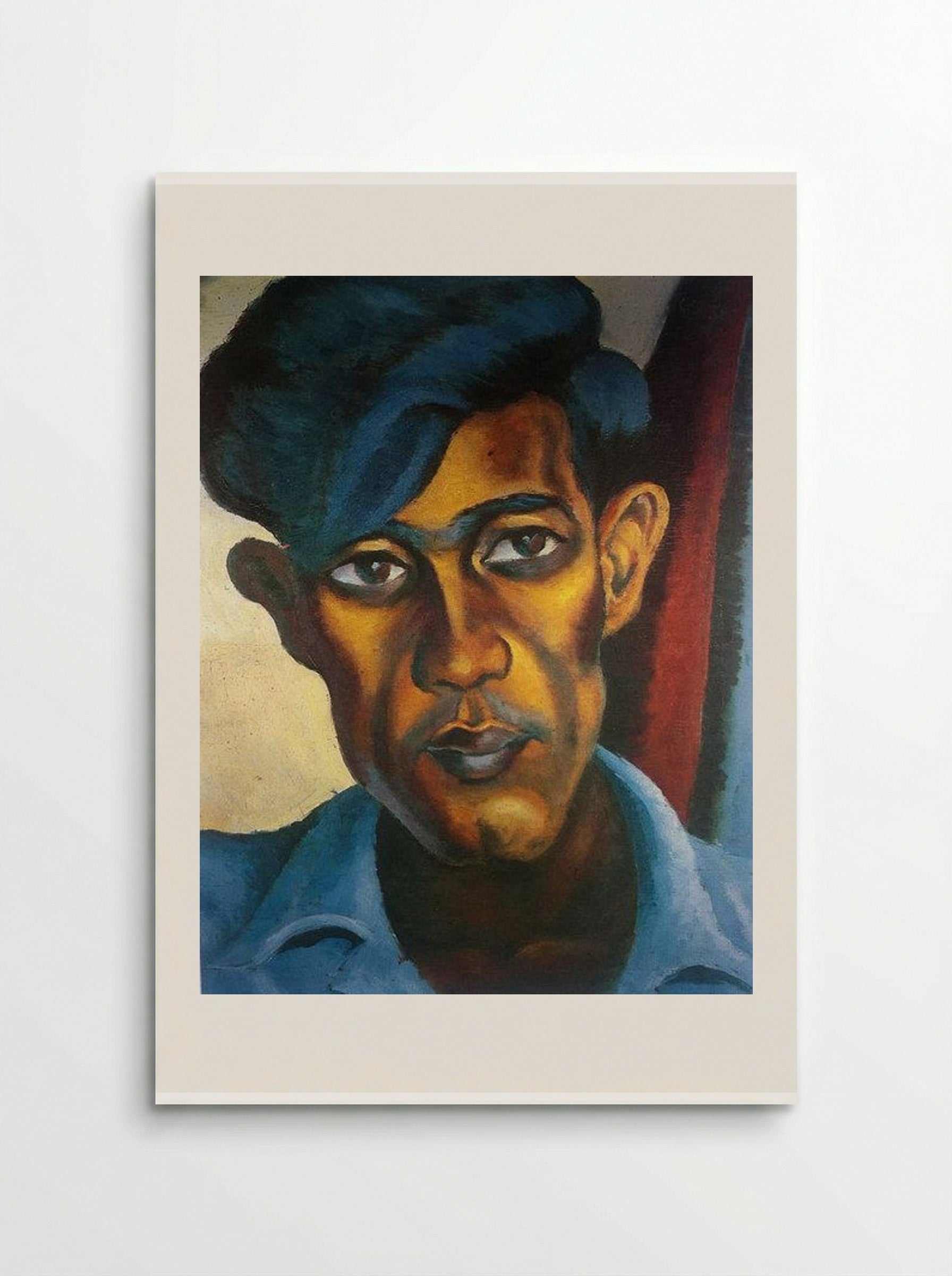 A Portrait of a Cape Coloured School Teacher, Omar - Gerard Sekoto - Poster