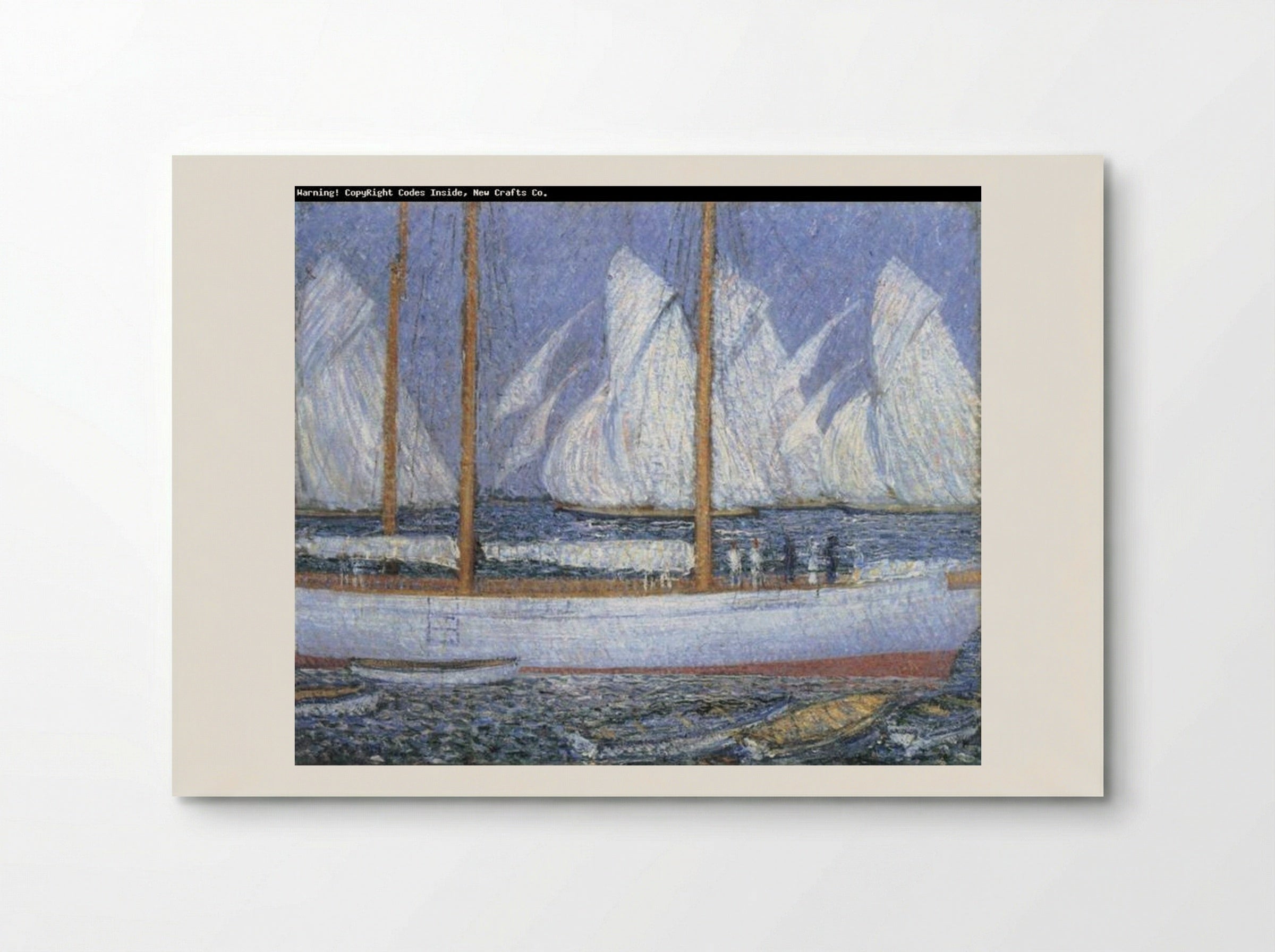 A Procession of Yachts - Philip Wilson Steer - Poster