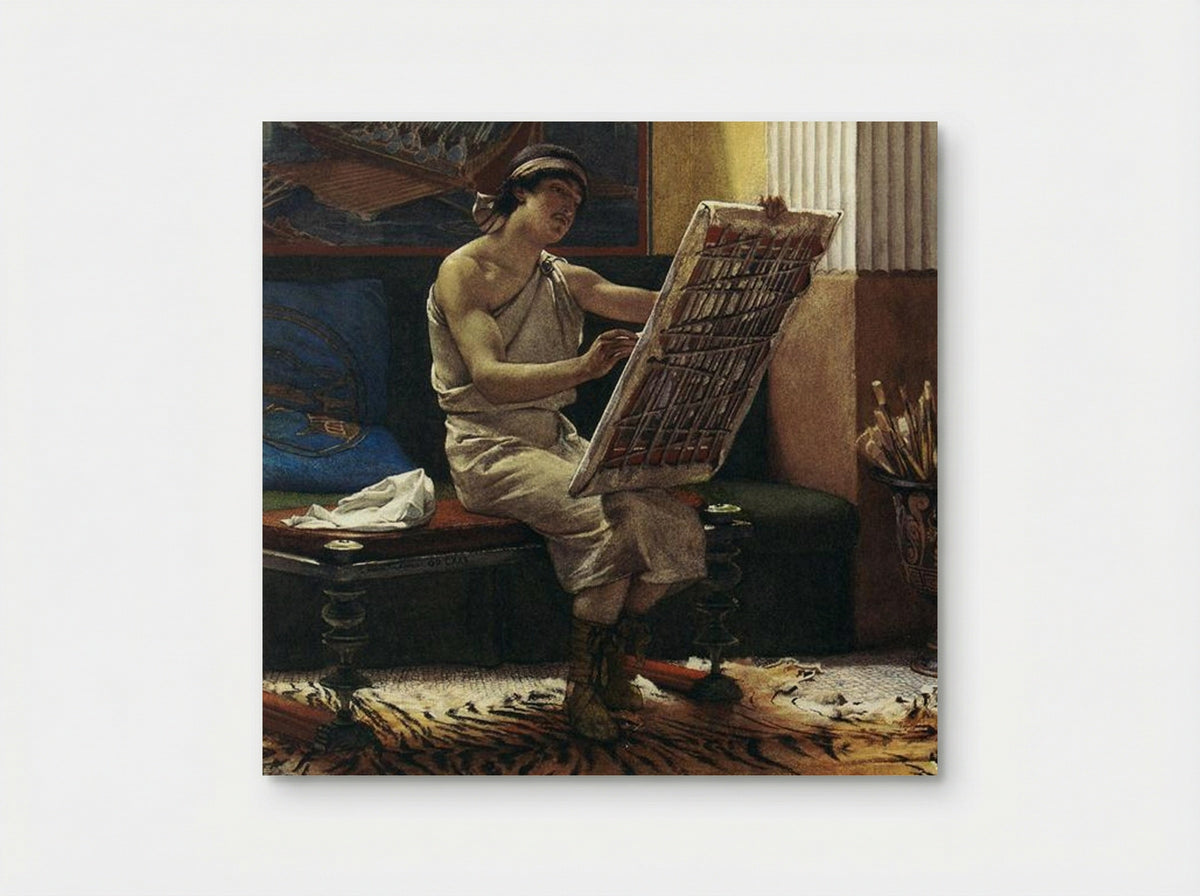 A Roman Artist - Sir Lawrence Alma-Tadema - Poster