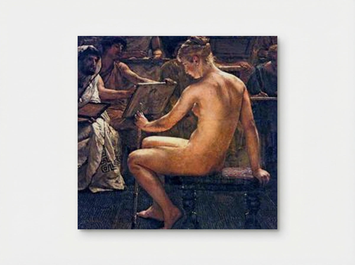 A Roman Studio - Sir Lawrence Alma-Tadema - Poster