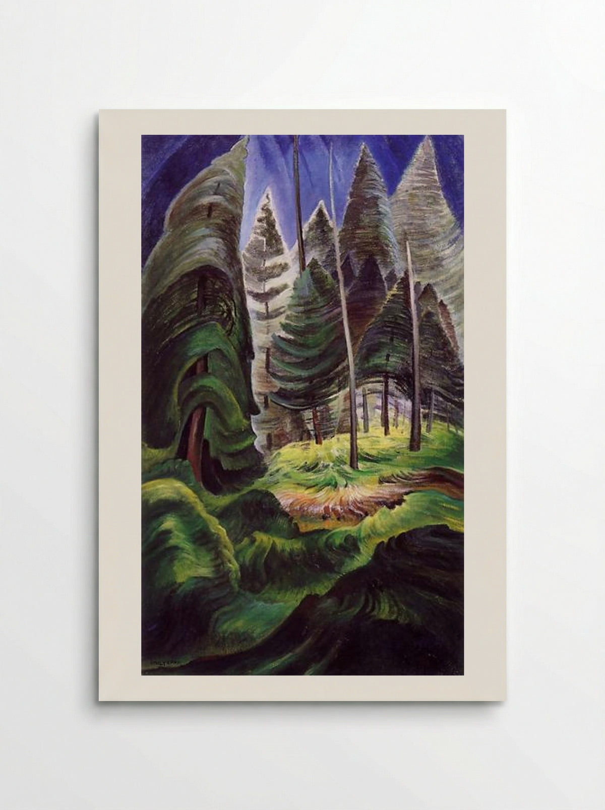A Rushing Sea of Undergrowth - Emily Carr - Poster