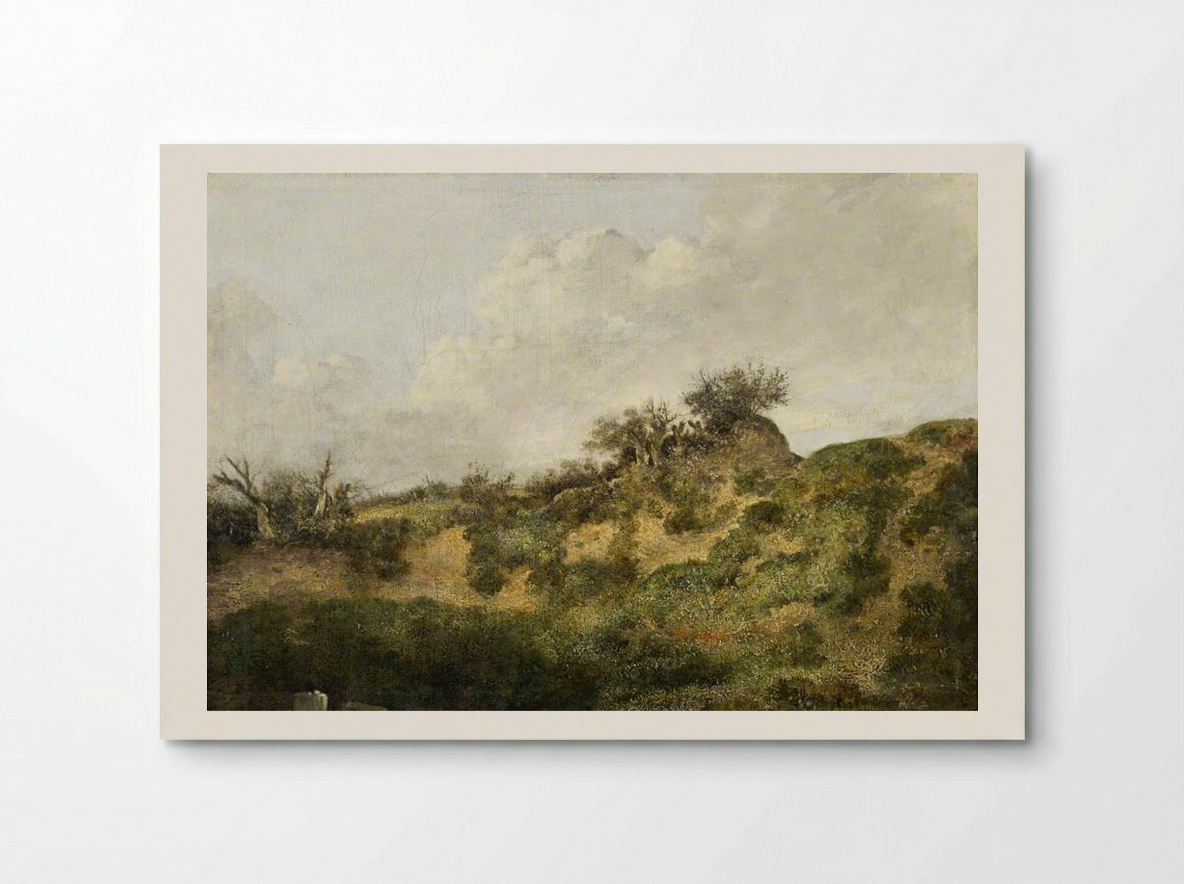 A Sandy Bank - John Crome - Poster