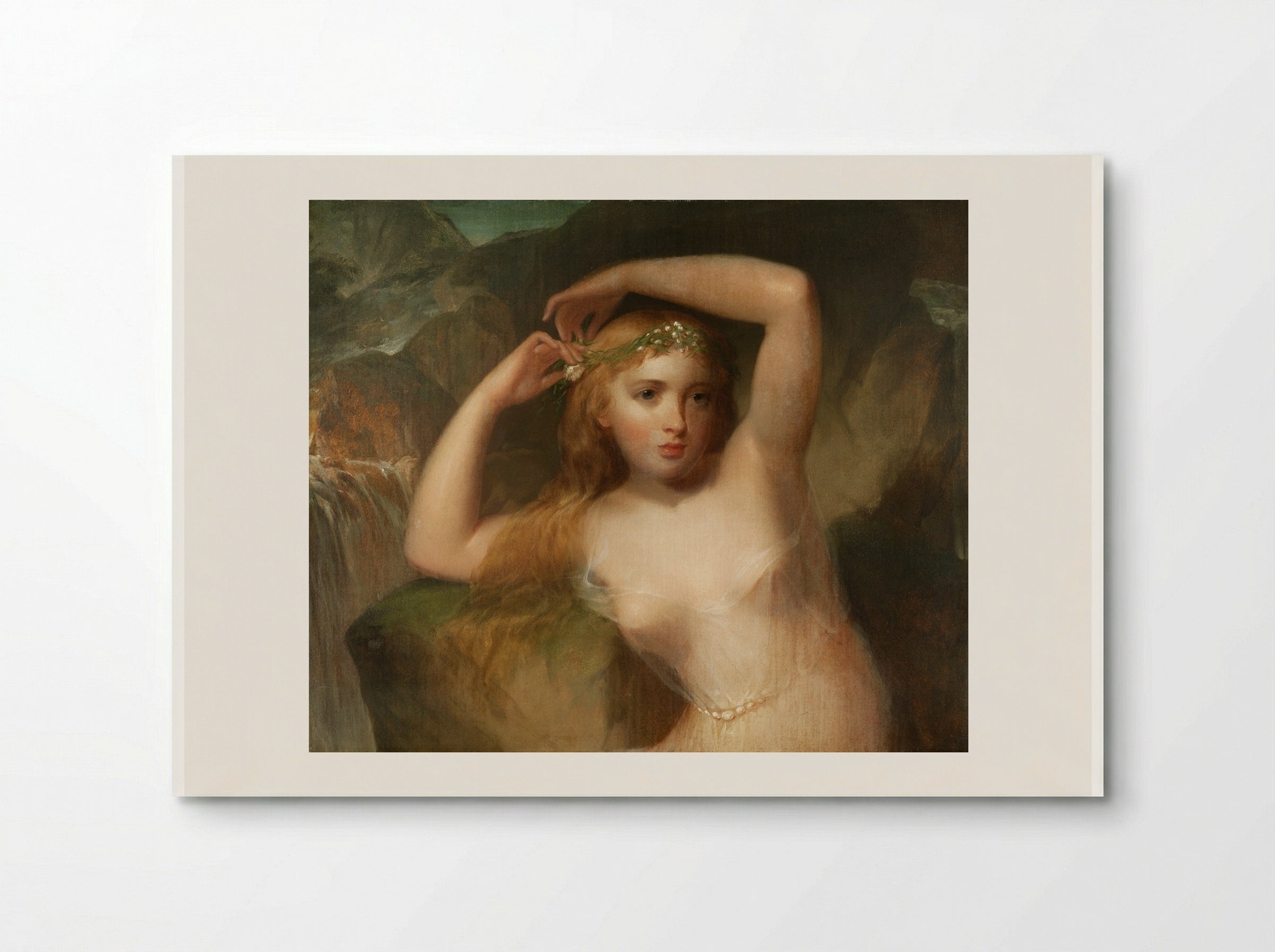 A Sea Nymph - Thomas Sully - Poster