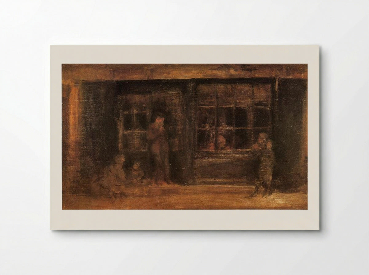 A Shop - James McNeill Whistler - Poster