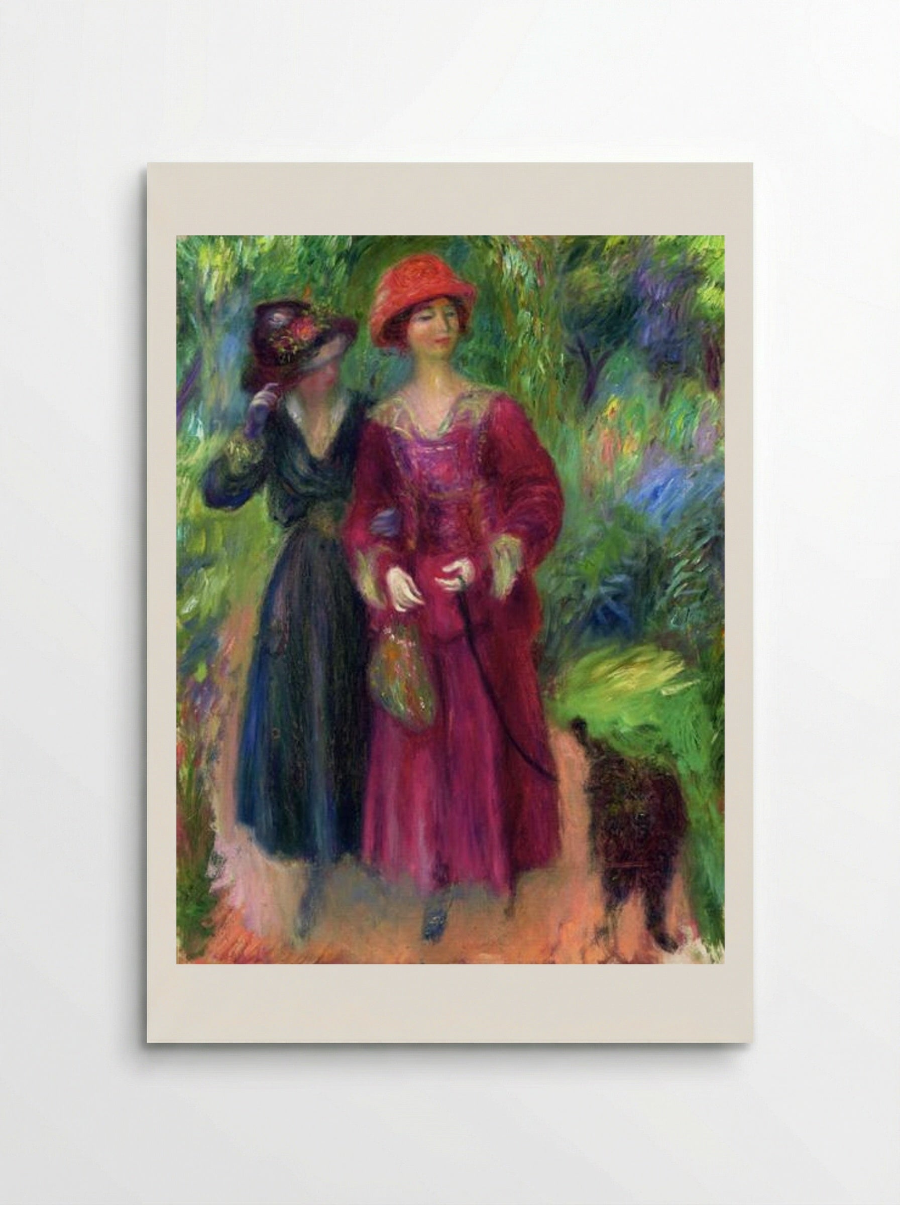 A Stroll in the Park - William James Glackens - Poster