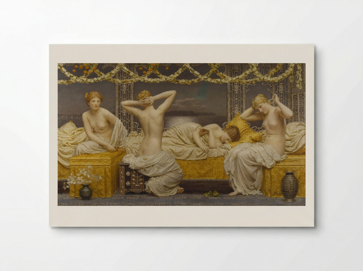 A Summer Night - Albert Joseph Moore - Poster