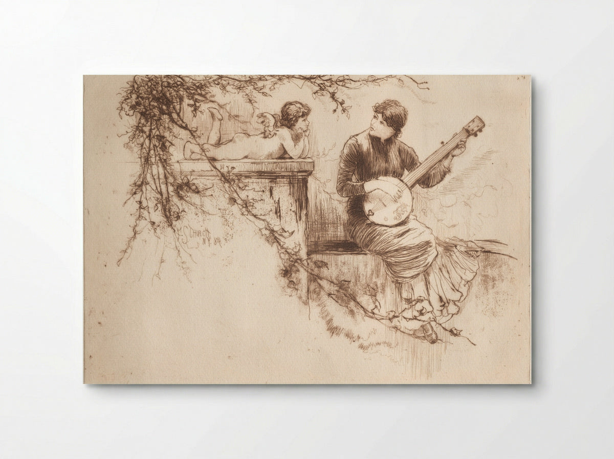 A Symphony - Frederick Stuart Church - Poster
