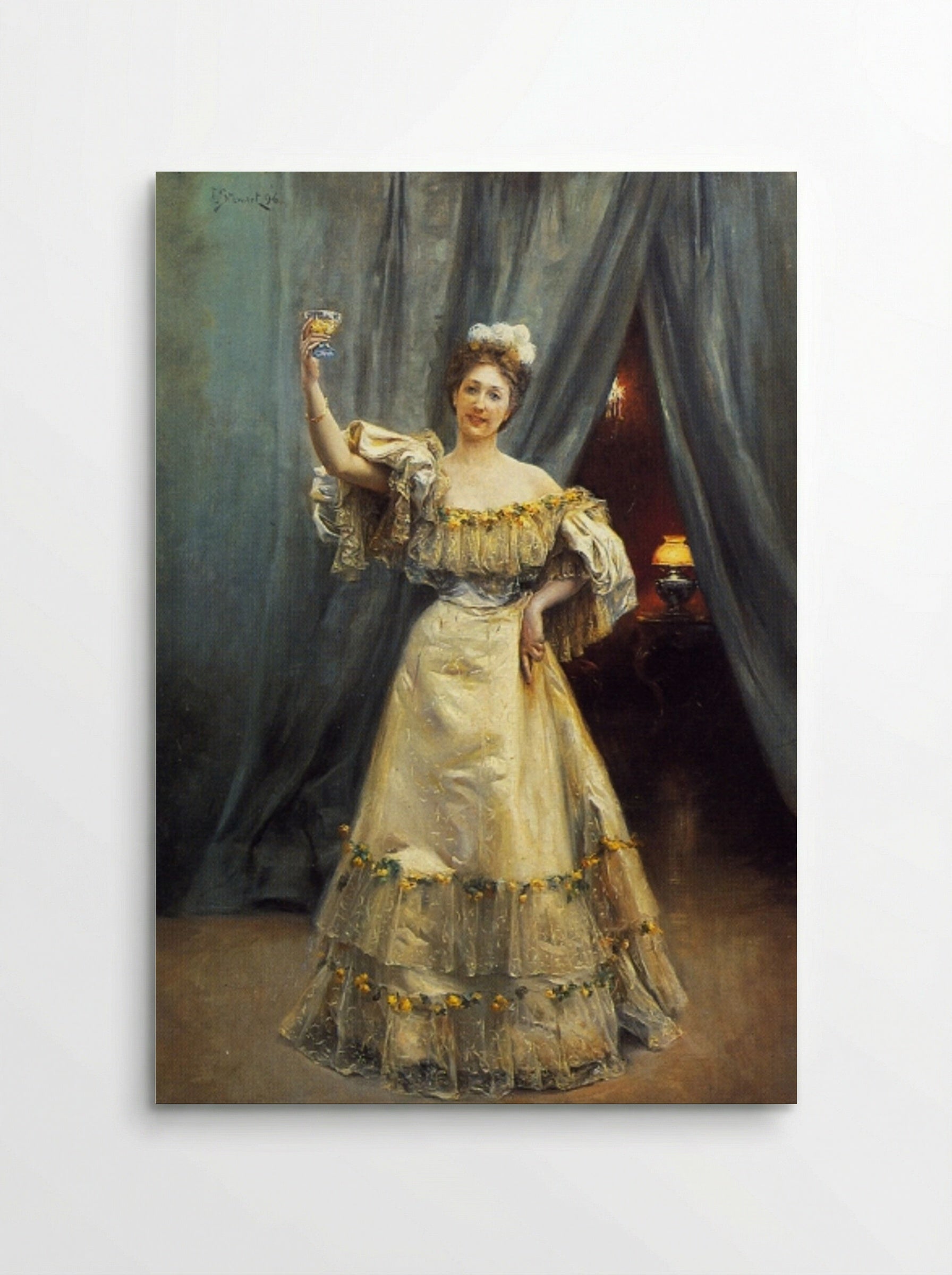 A Toast - Julius LeBlanc Stewart - Poster
