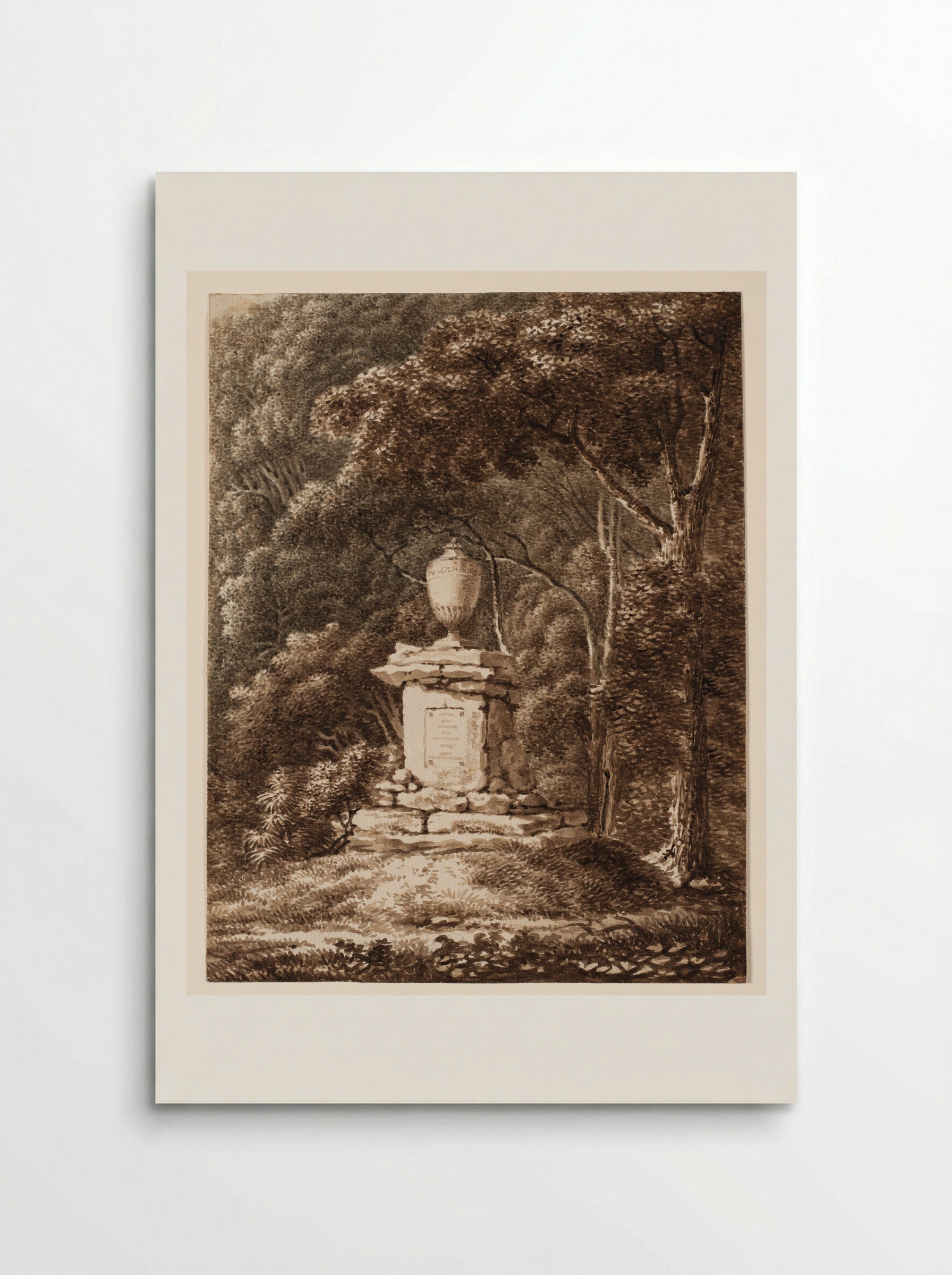 A Tomb in the Woods - Salomon Gessner - Poster