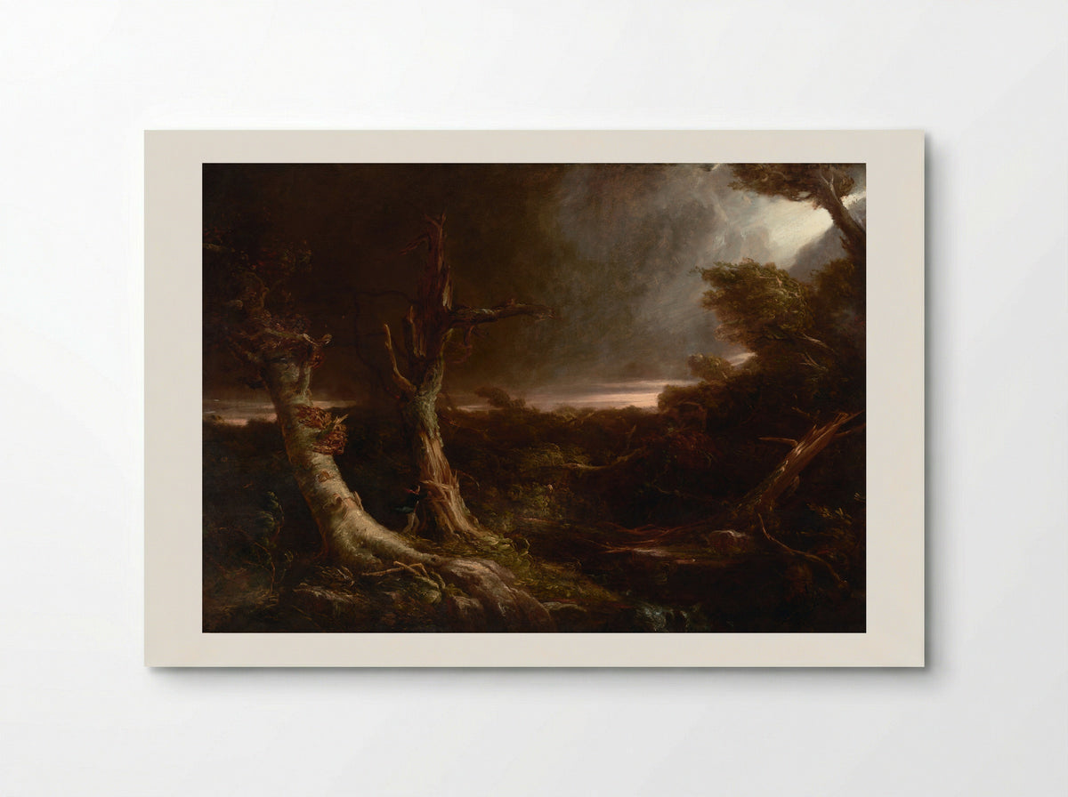 A Tornado in the Wilderness - Thomas Cole - Poster
