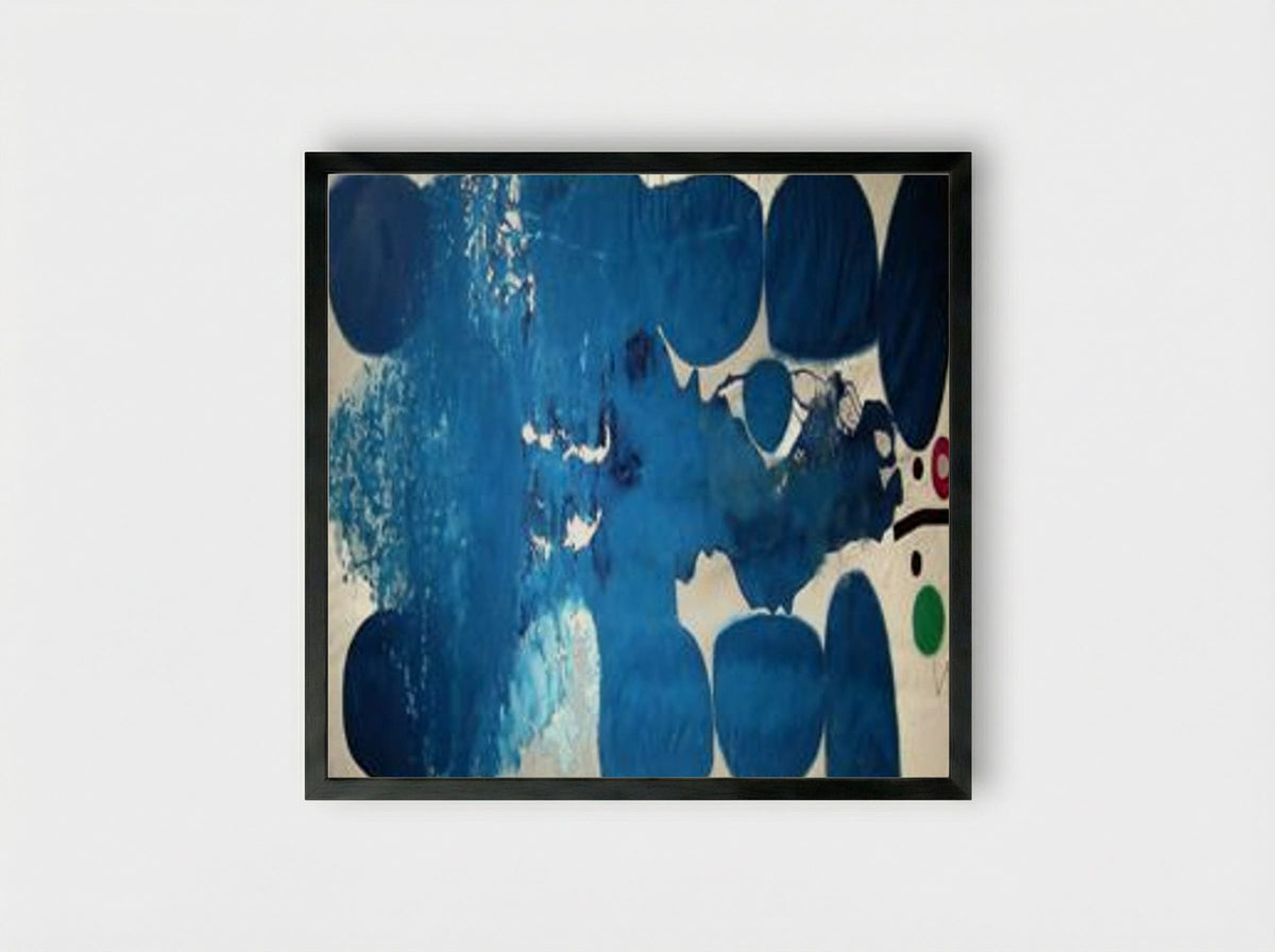 A Tree Full of Birds 2 - Victor Pasmore - Framed Print Black