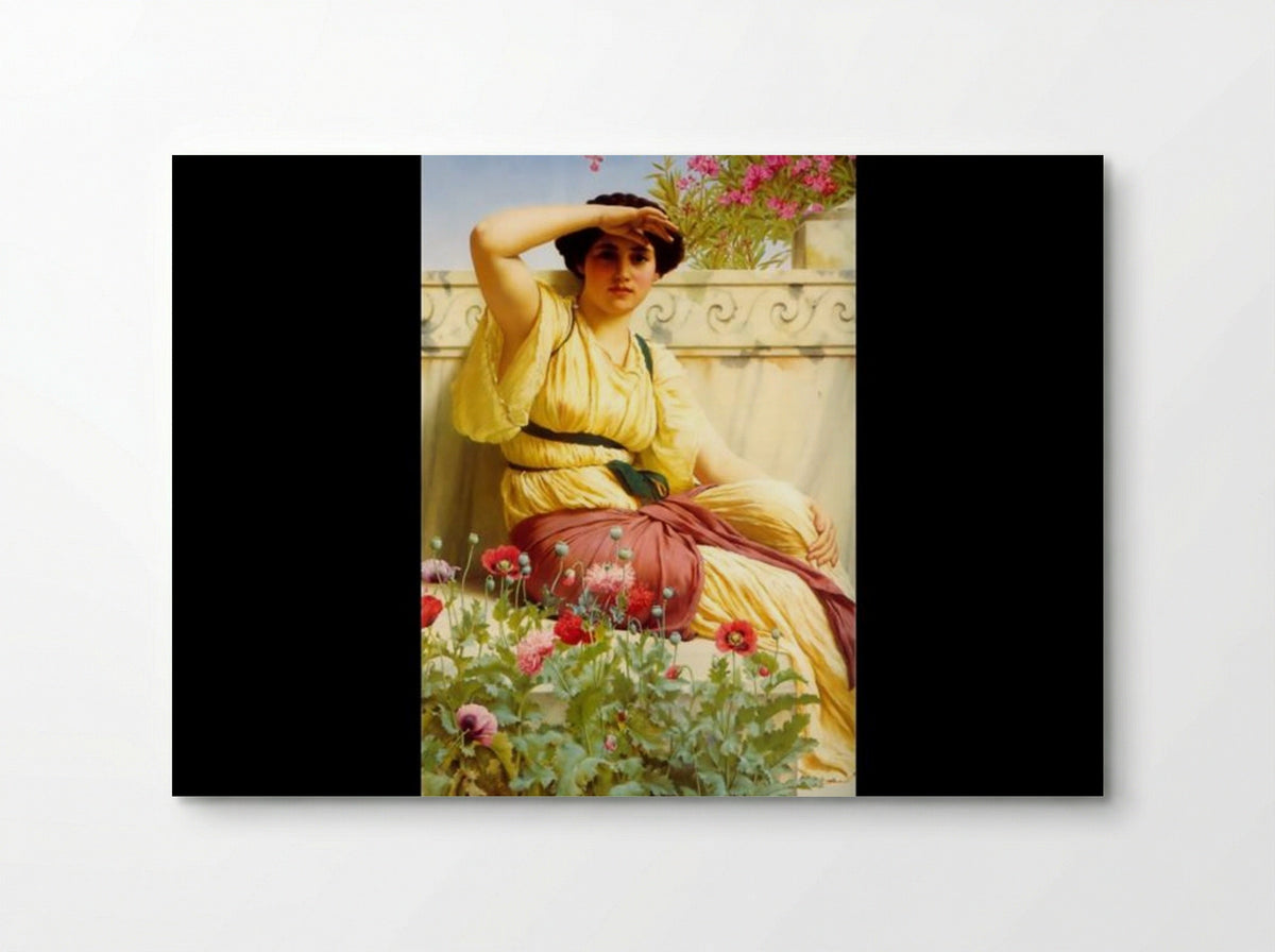 A Tryst - John William Godward - Poster
