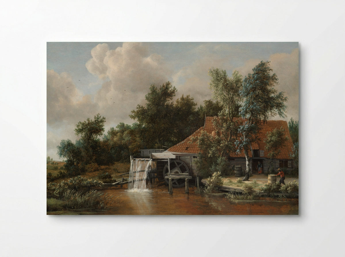 A Watermill - Meindert Hobbema - Poster