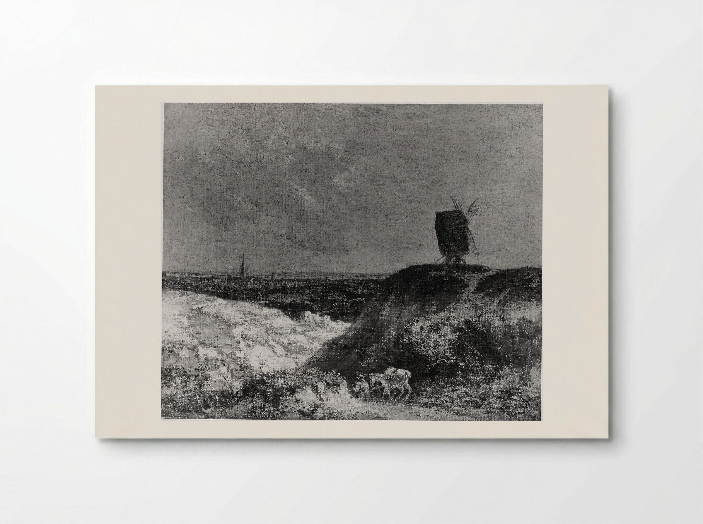 A Windmill near Norwich - John Crome - Poster