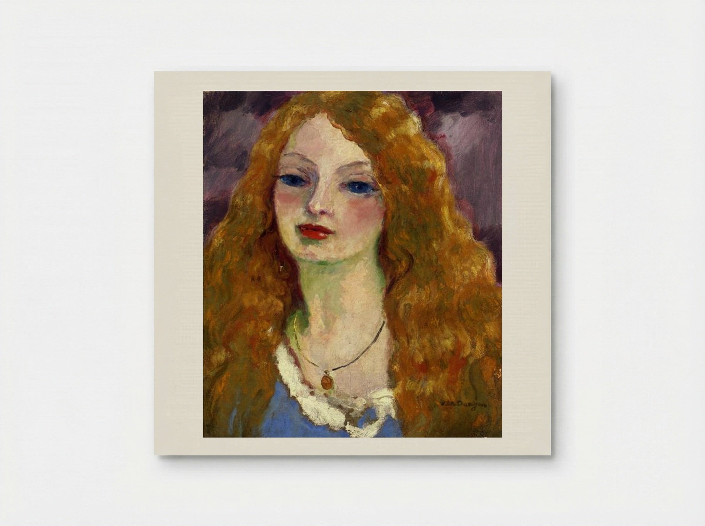 A Woman's Portrait - Kees van Dongen - Poster