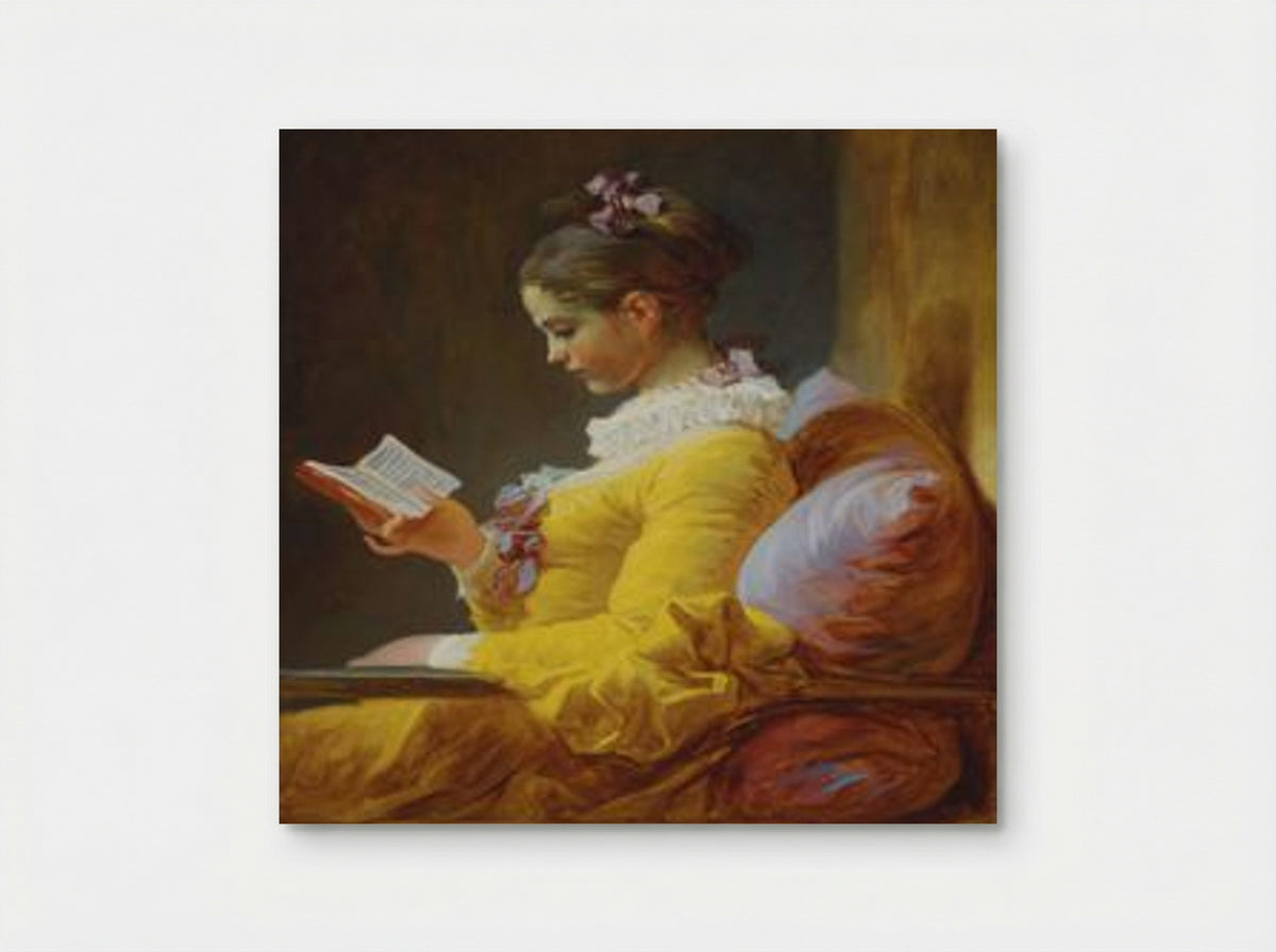 A Young Girl Reading - Jean-Honoré Fragonard - Poster