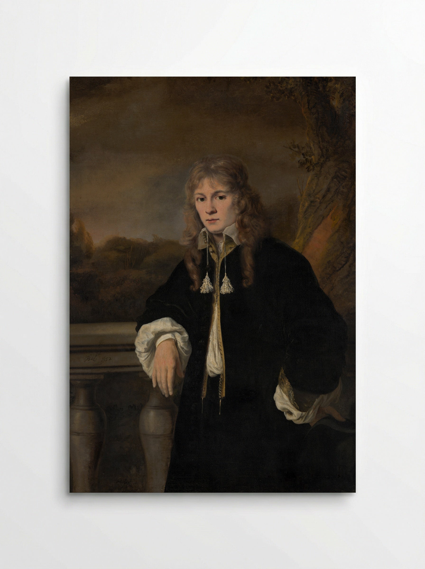 A Young Man - Ferdinand Bol - Poster