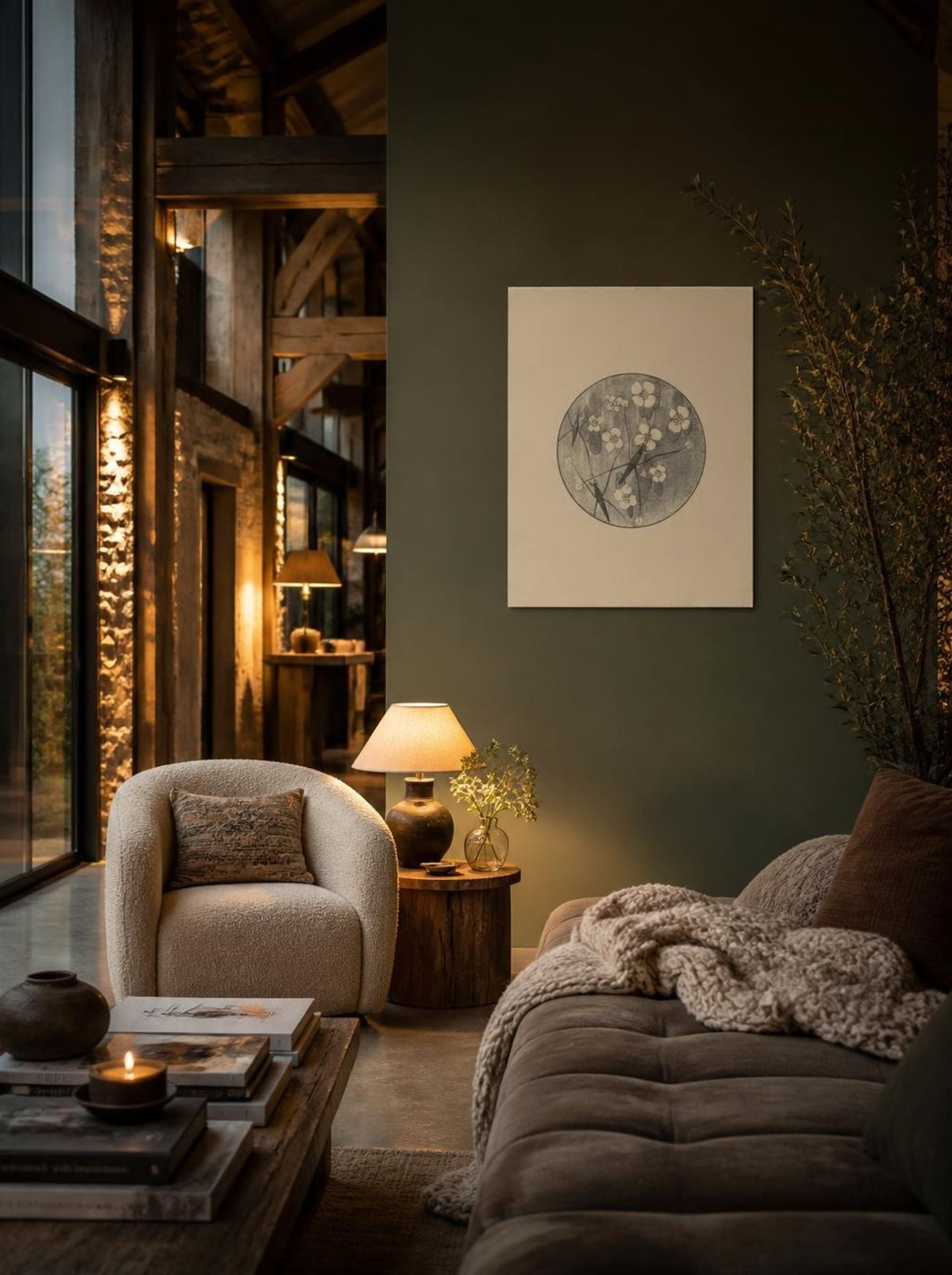 Aankondiging met insecten en bloemen voor serie 'Dierstudies' - Theo van Hoytema - Lifestyle