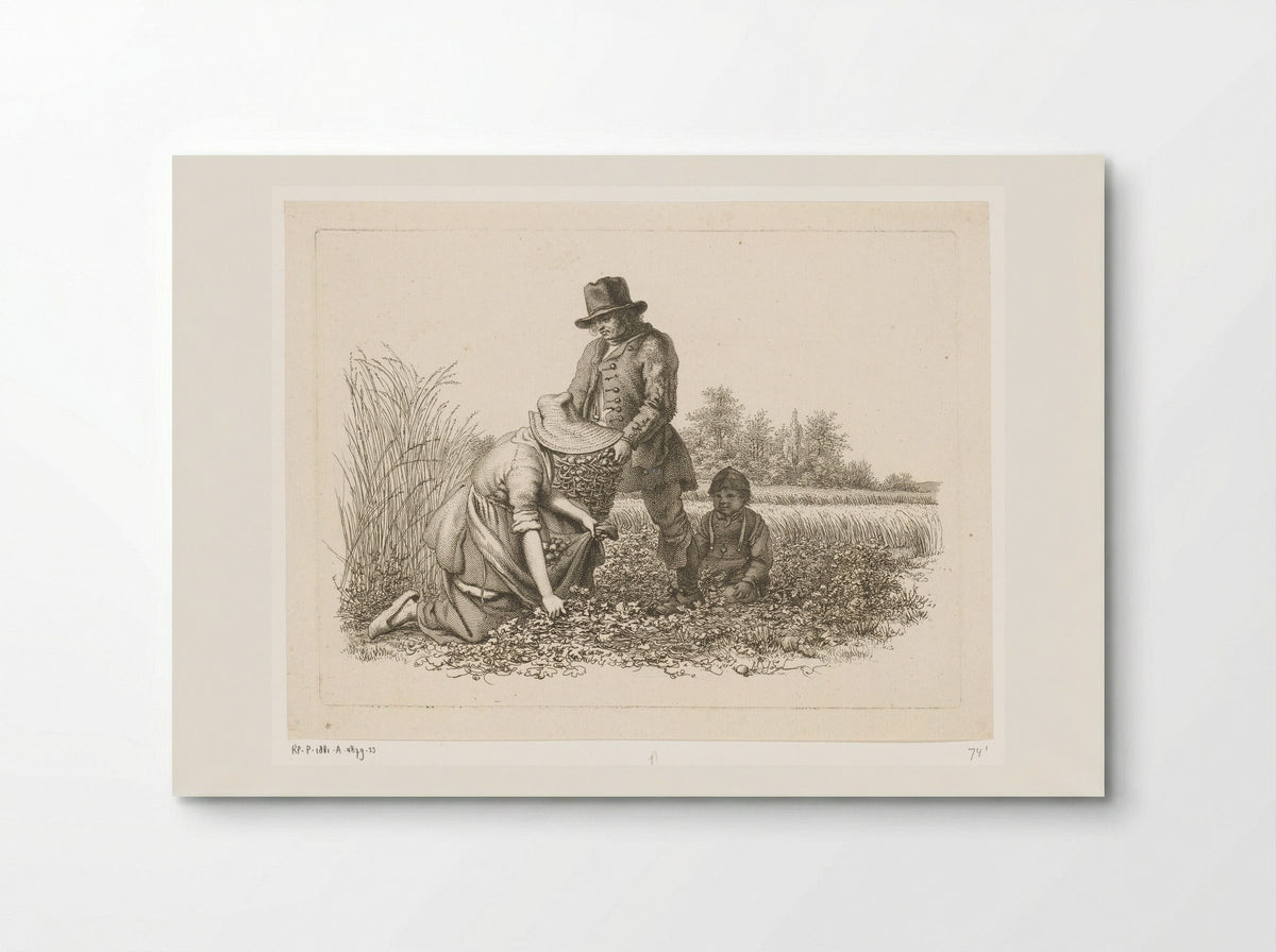 Aardappelrooiers - Jacob Ernst Marcus - Poster