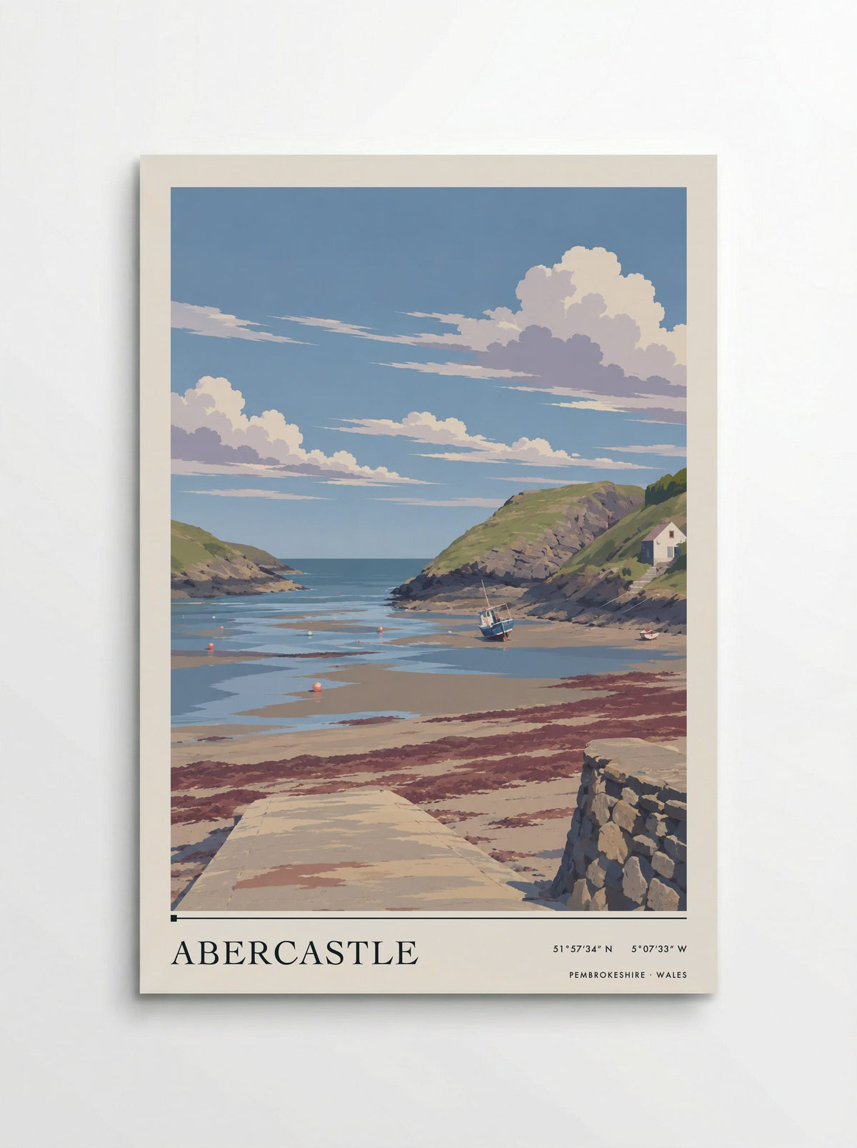 Abercastle, Pembrokeshire | Travel Poster - Poster