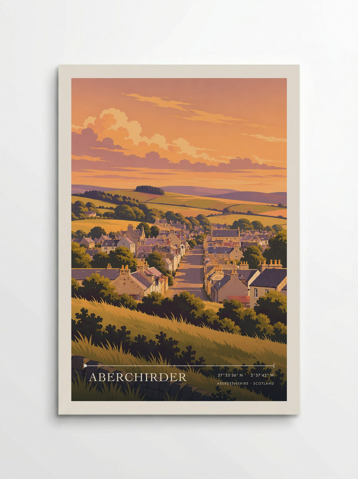 Aberchirder, Aberdeenshire | Travel Poster - Poster