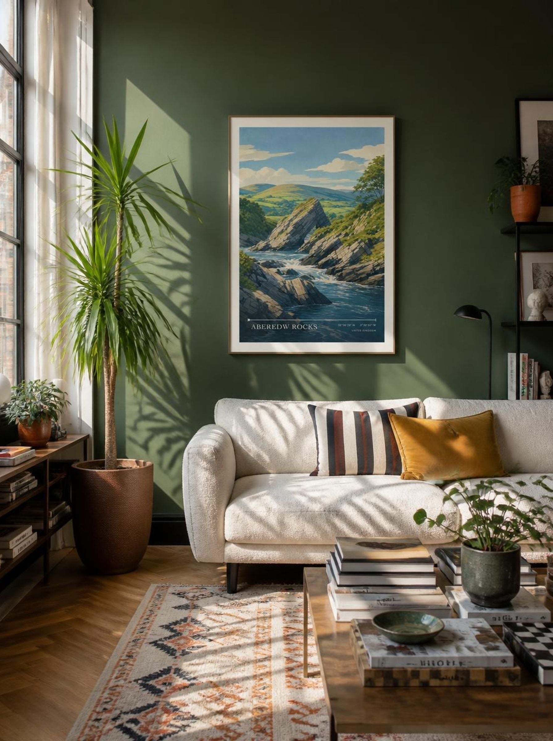 Aberedw Rocks United Kingdom Travel Poster - Lifestyle