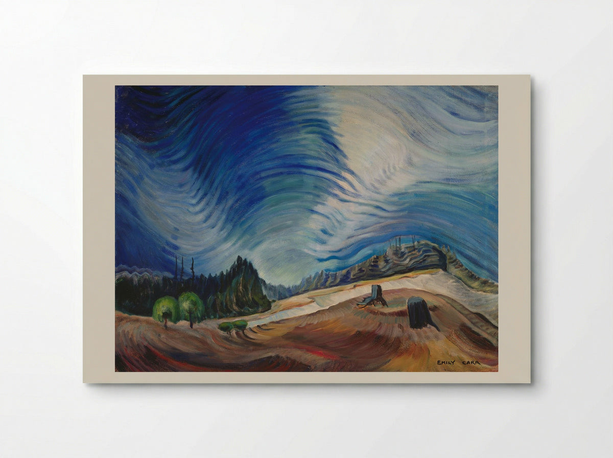 Above the Gravel Pit - Emily Carr - Poster