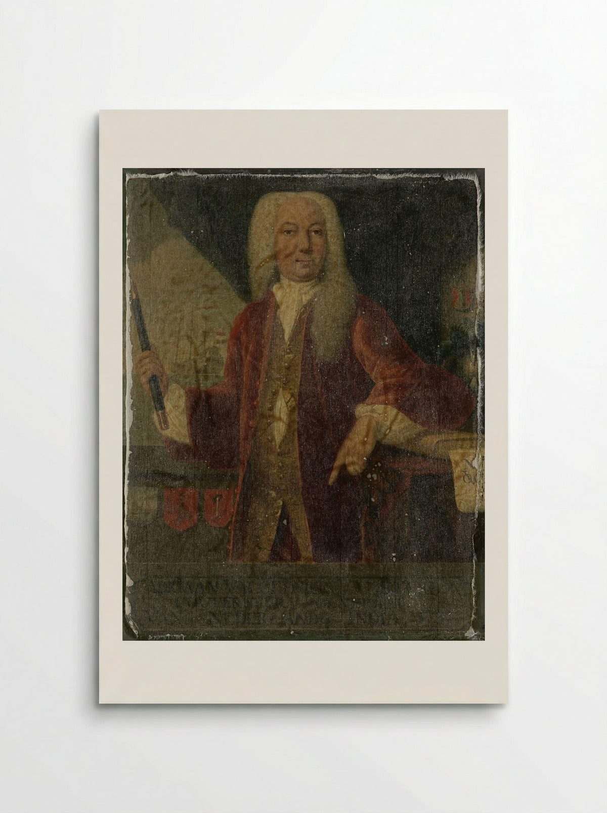 Abraham Patras (1671-1737), Governor-General of the Dutch East Indies - Theodorus Justinus Rheen - Poster