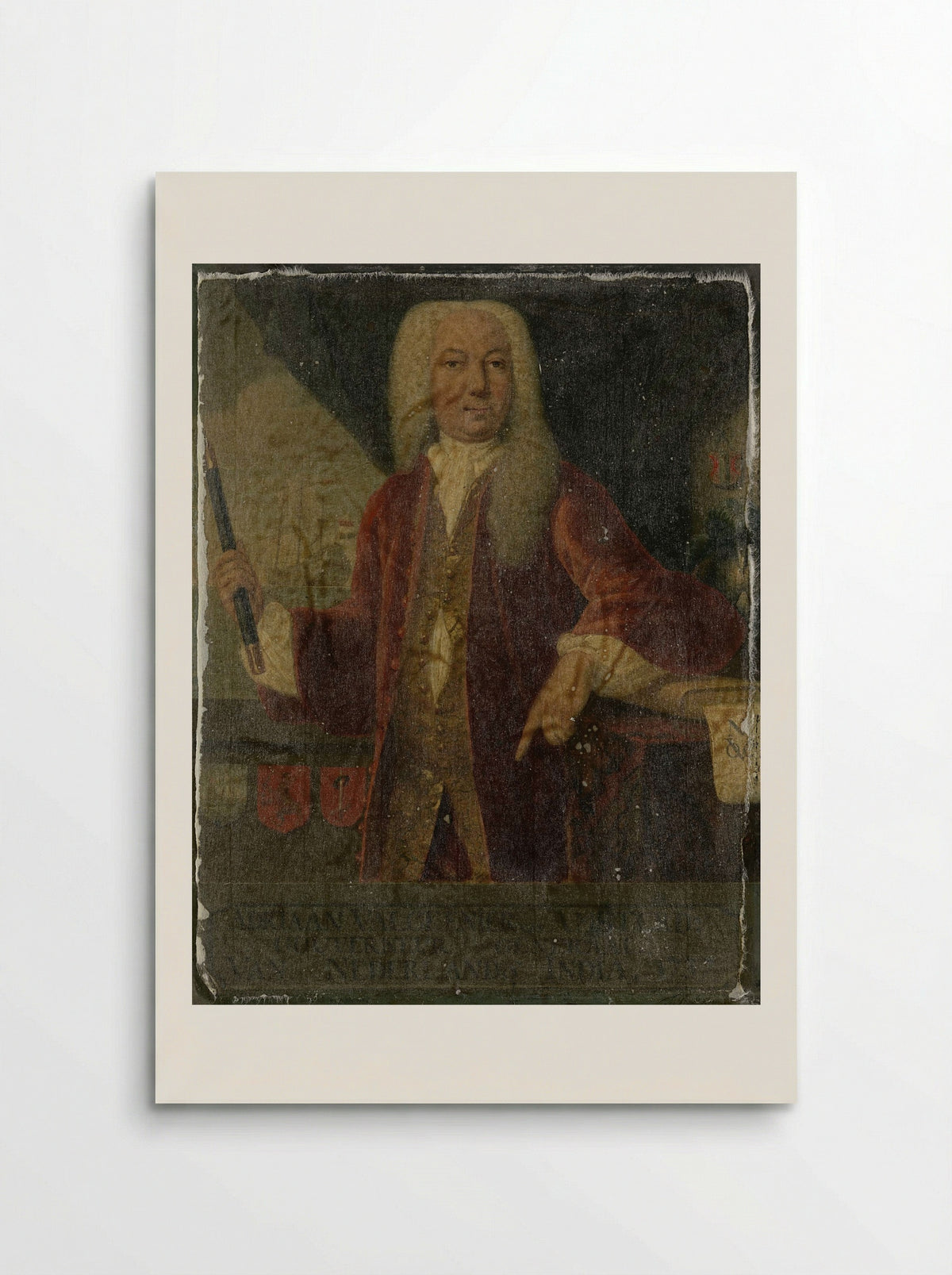 Abraham Patras (1671-1737), Governor-General of the Dutch East Indies - Theodorus Justinus Rheen - Poster