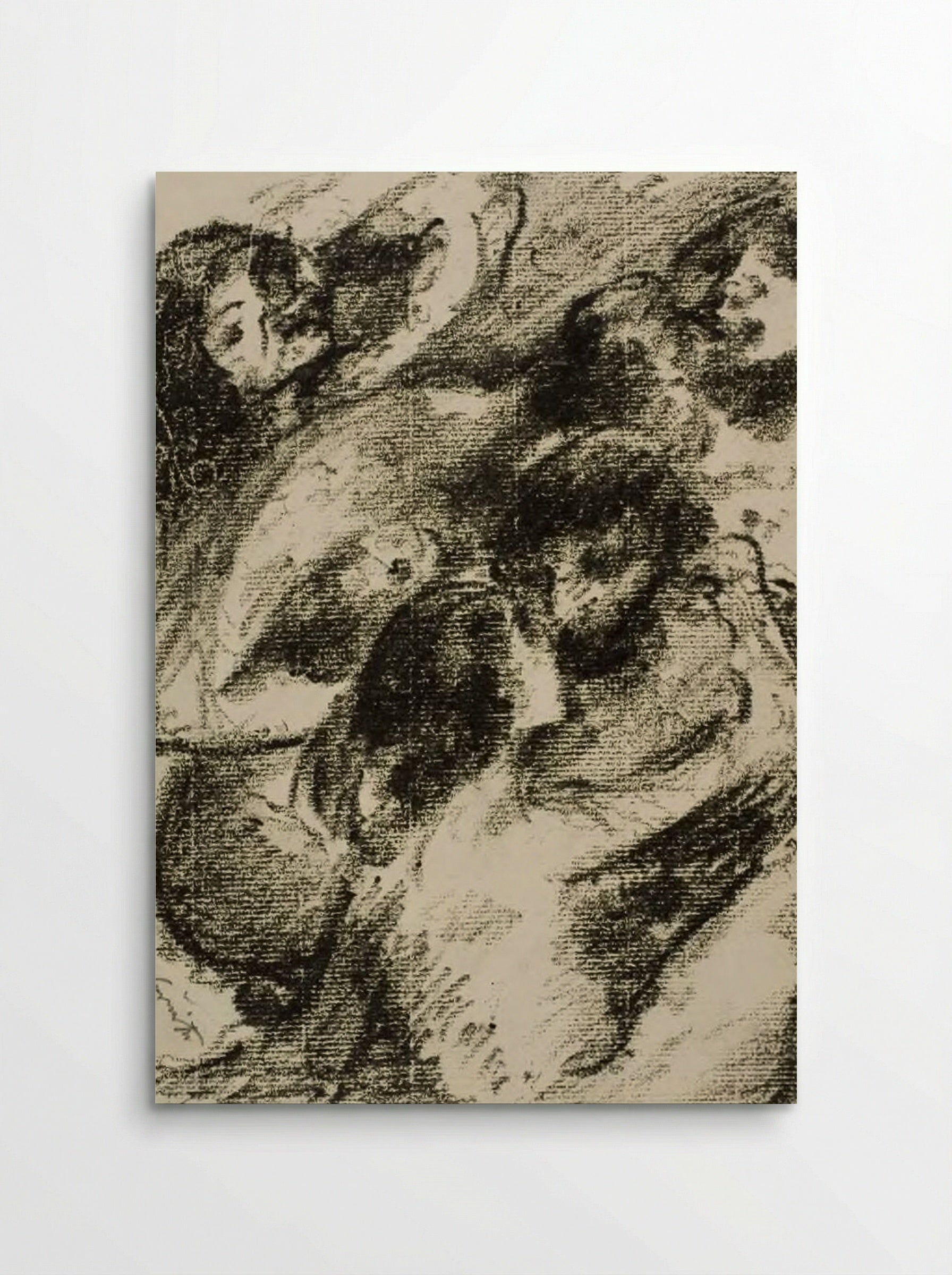 Absalom goes unto his father's concubines (II Samuel 16: 21-23) - Lovis Corinth - Poster
