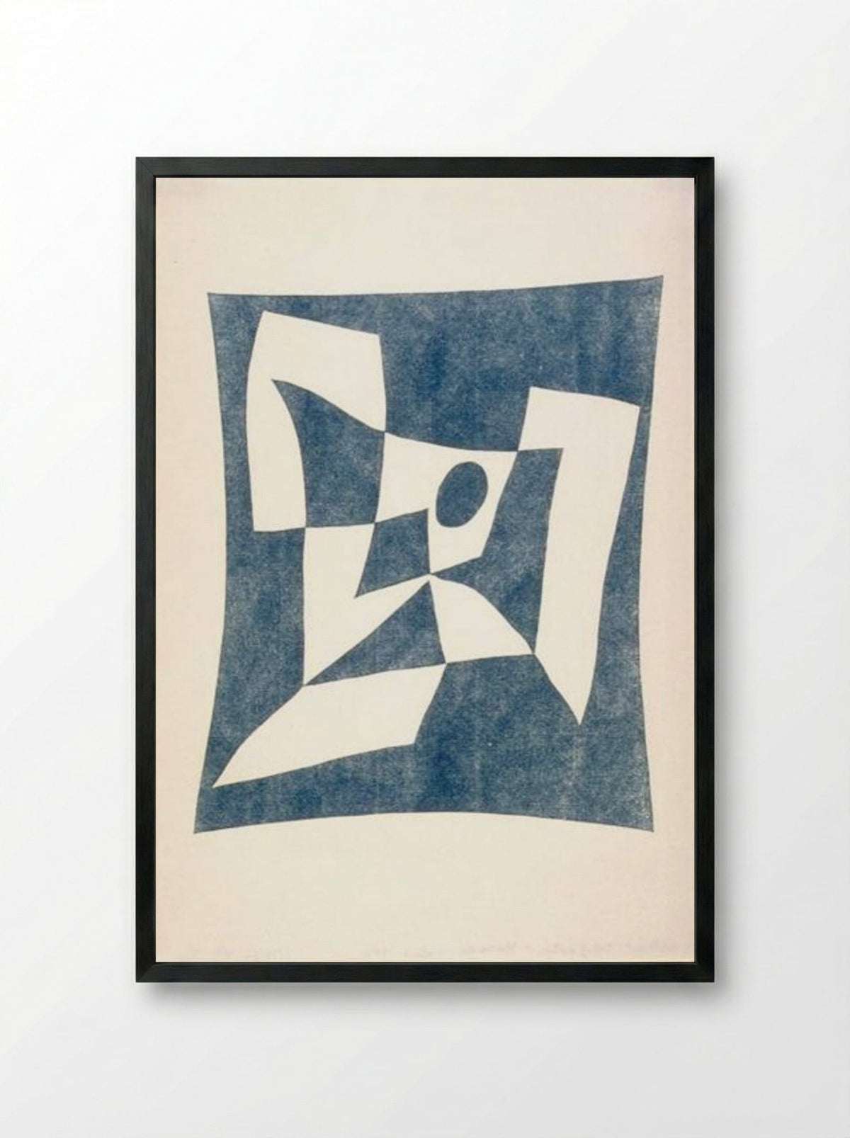Abstract Composition, Knossos - Jean Arp - Framed Print Black