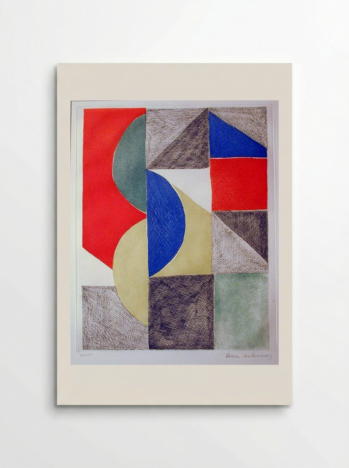 Abstract Composition - Sonia Delaunay - Poster