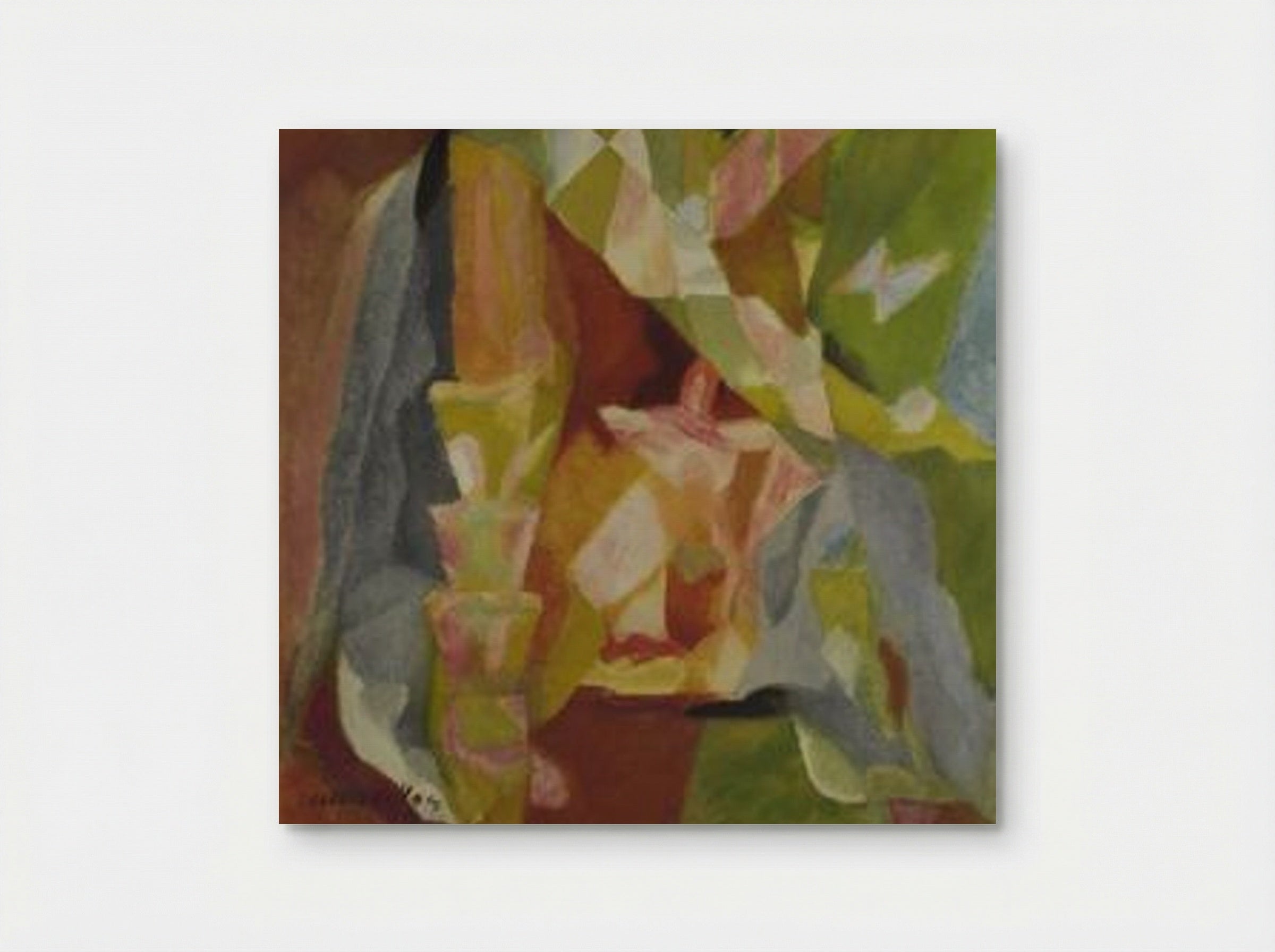 Abstract Figure in a Landscape - Jacques Villon - Poster