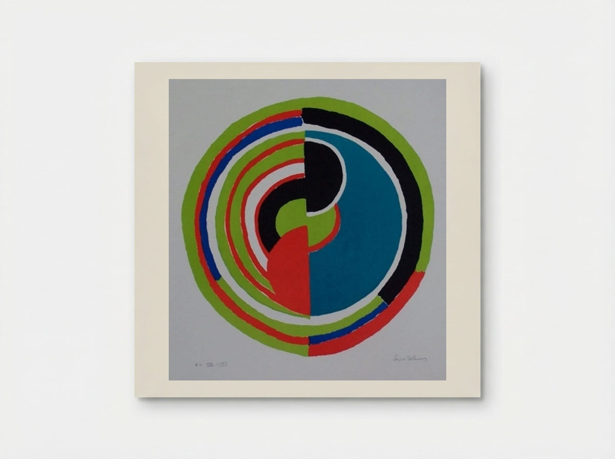 Abstract Swirl - Sonia Delaunay - Poster