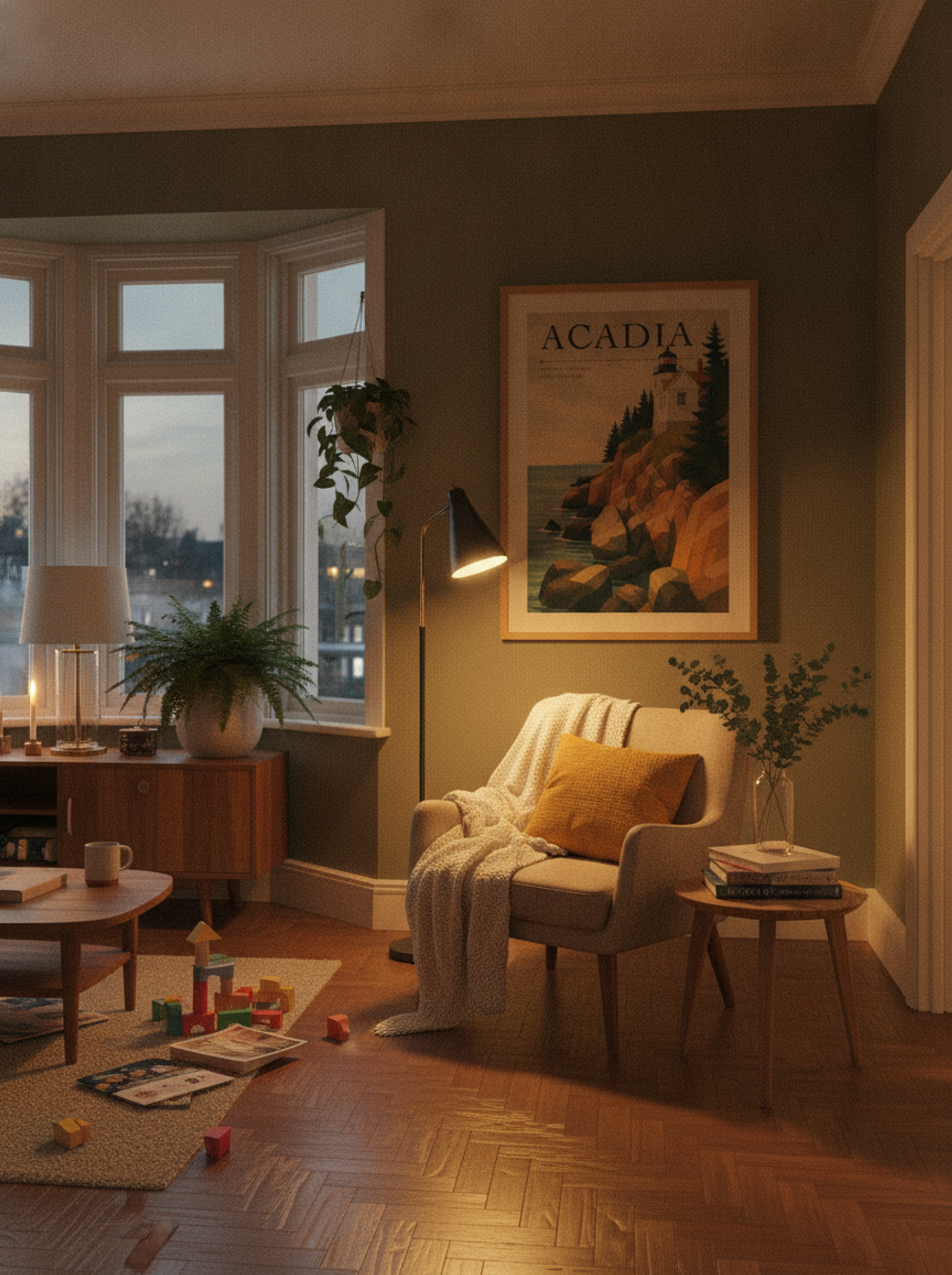 Acadia Travel Poster Artwork - Lifestyle