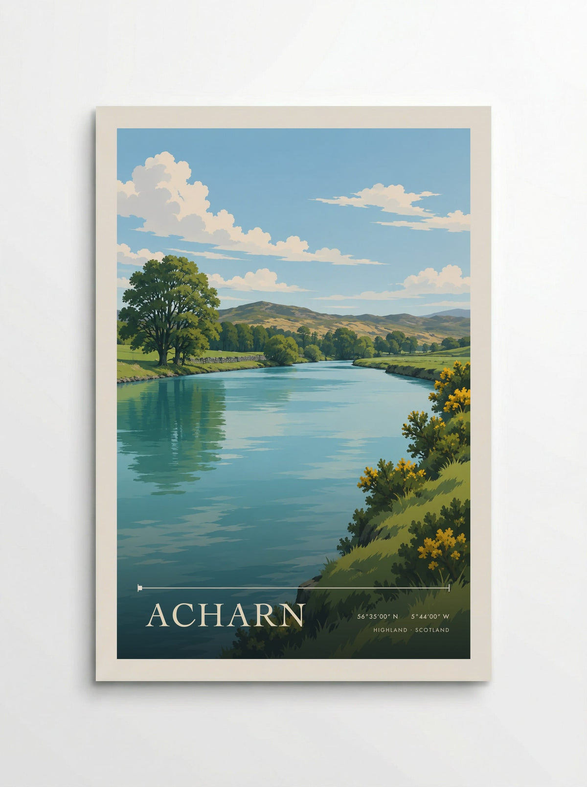 Acharn, Highland | Travel Poster - Poster