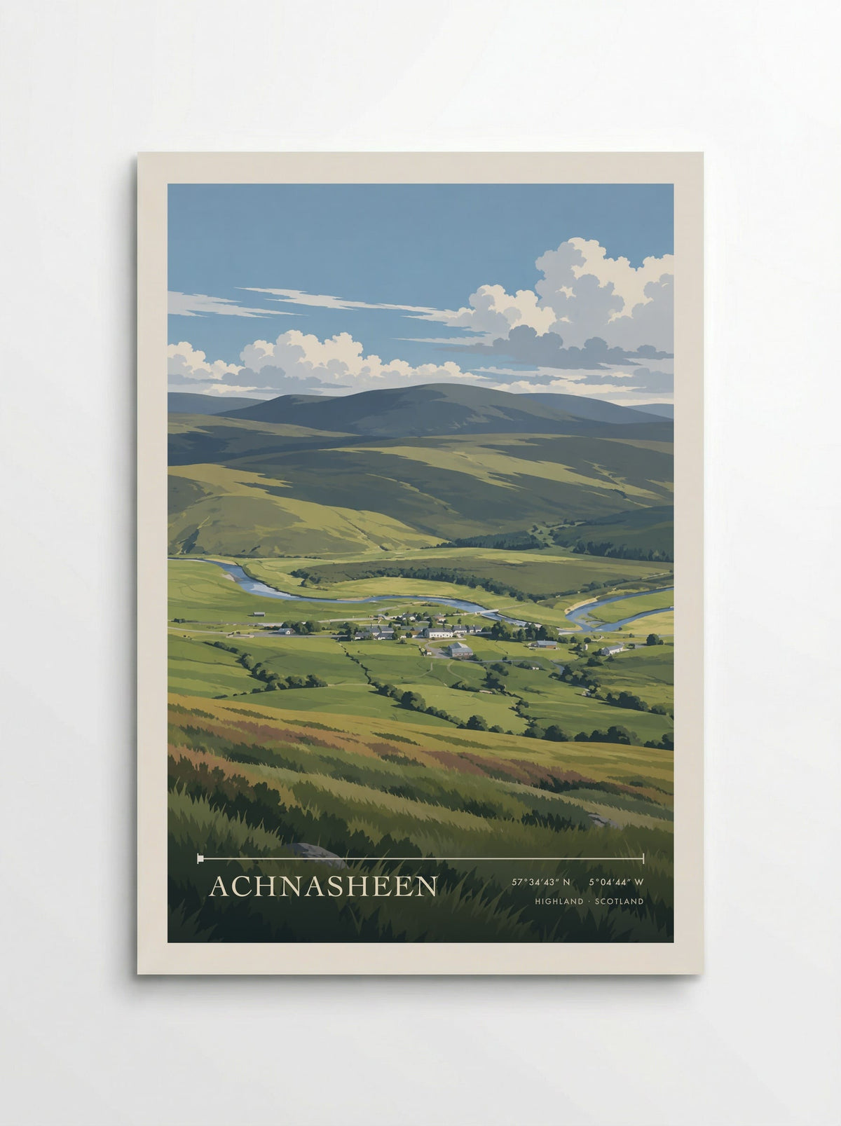 Achnasheen, Highland | Travel Poster - Poster