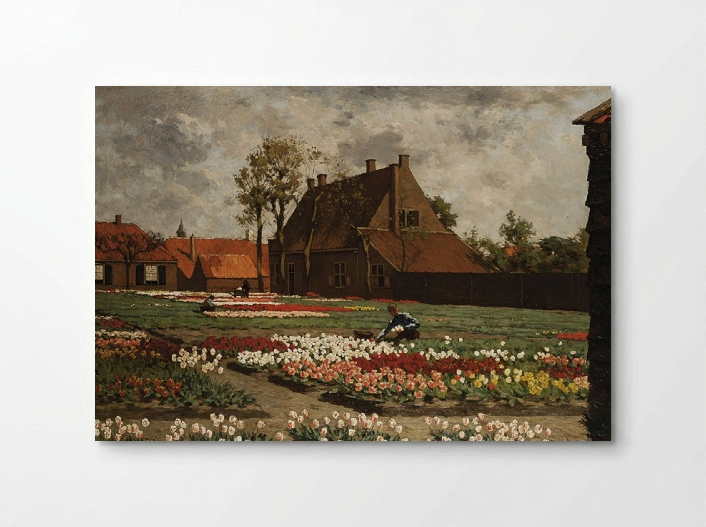 Achterzijde van Paleis Huis ten Bosch in Den Haag - Anton L. Koster - Poster