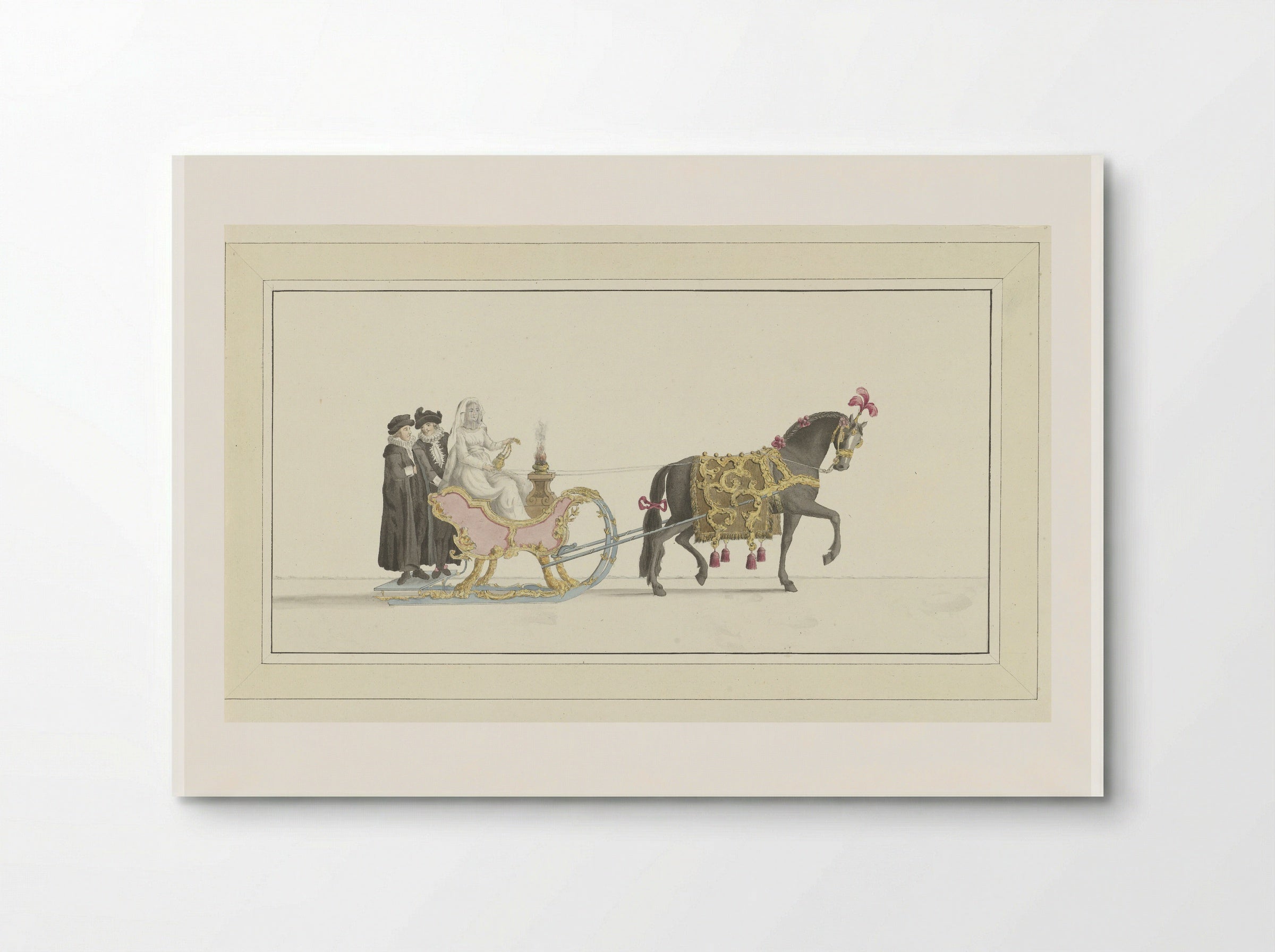 Achtste slede (Eighth Sleigh) - Abraham Delfos - Poster