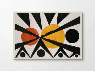 Across the Orange Moons - Alexander Calder