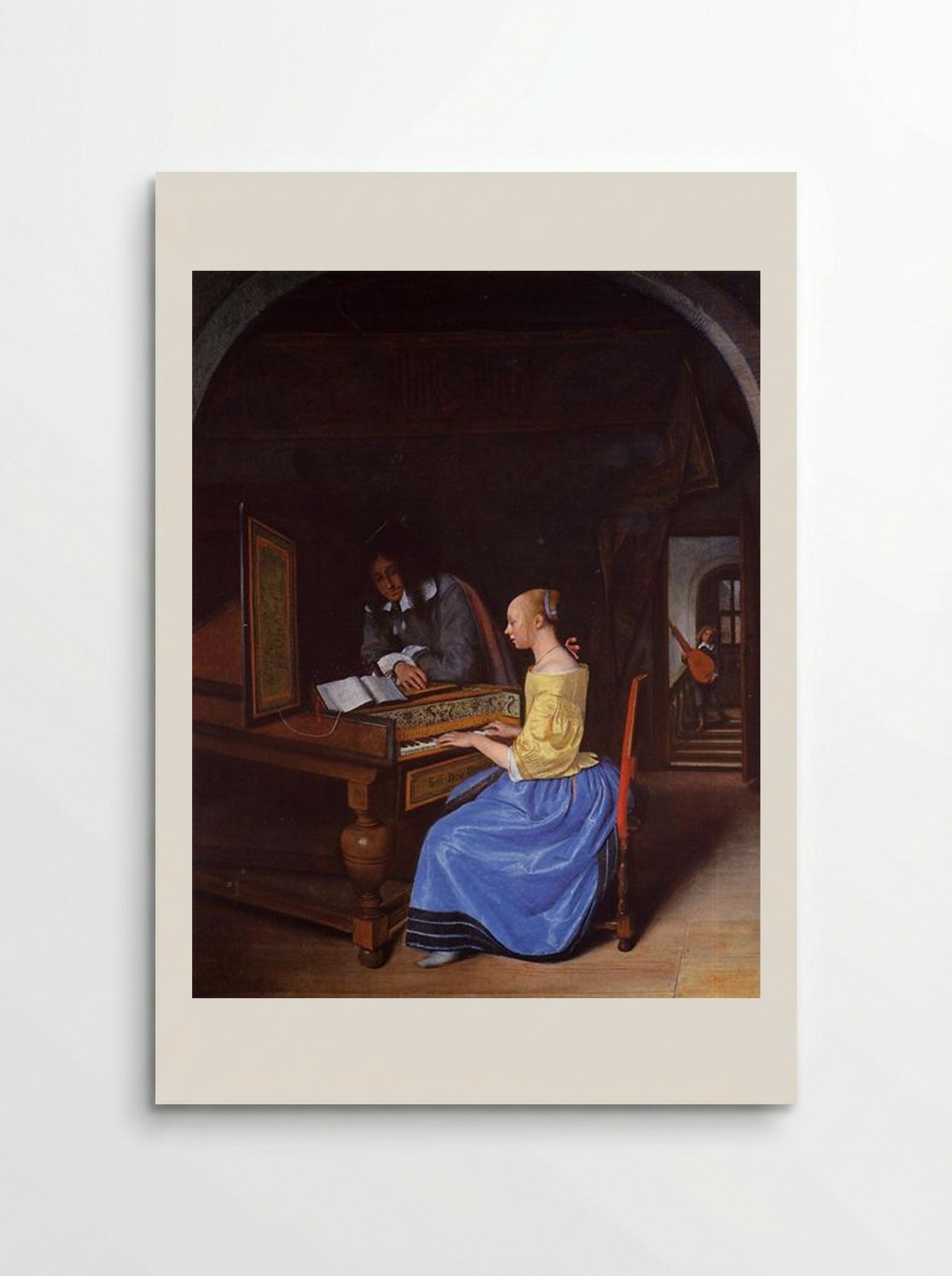 Action Proves the Man - Jan Steen - Poster