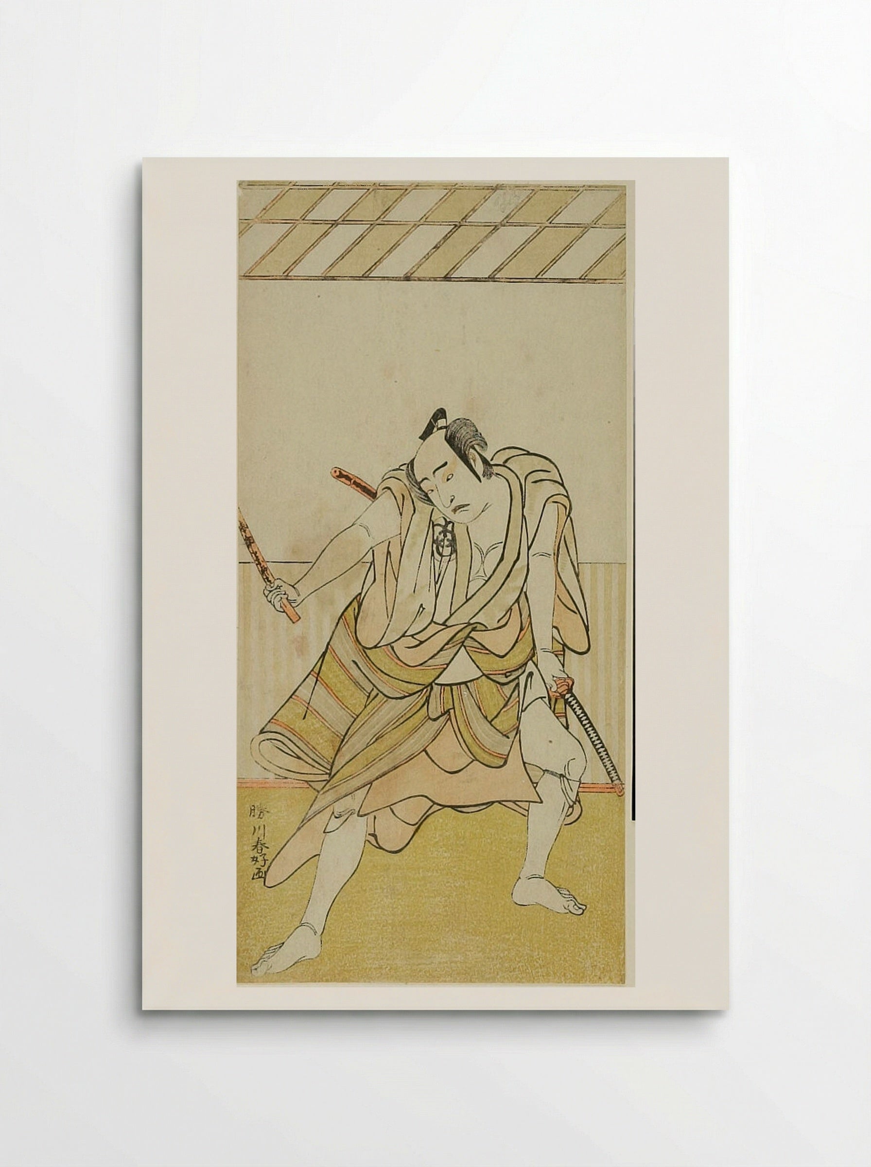 Actor Bando Mitsugoro I - Katsukawa Shunkō - Poster