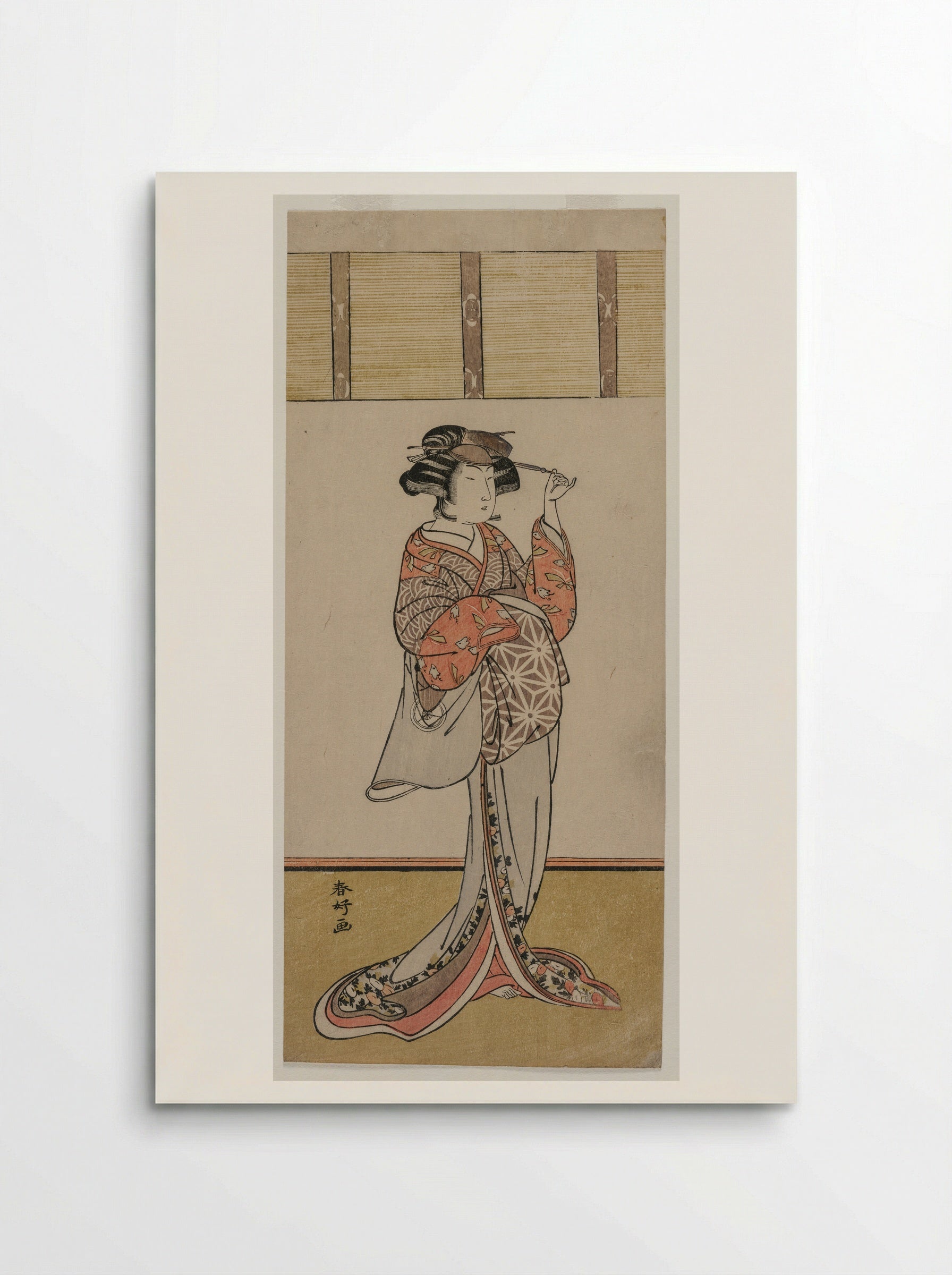 Actor Iwai Hanshirō IV as Otani - Katsukawa Shunkō - Poster