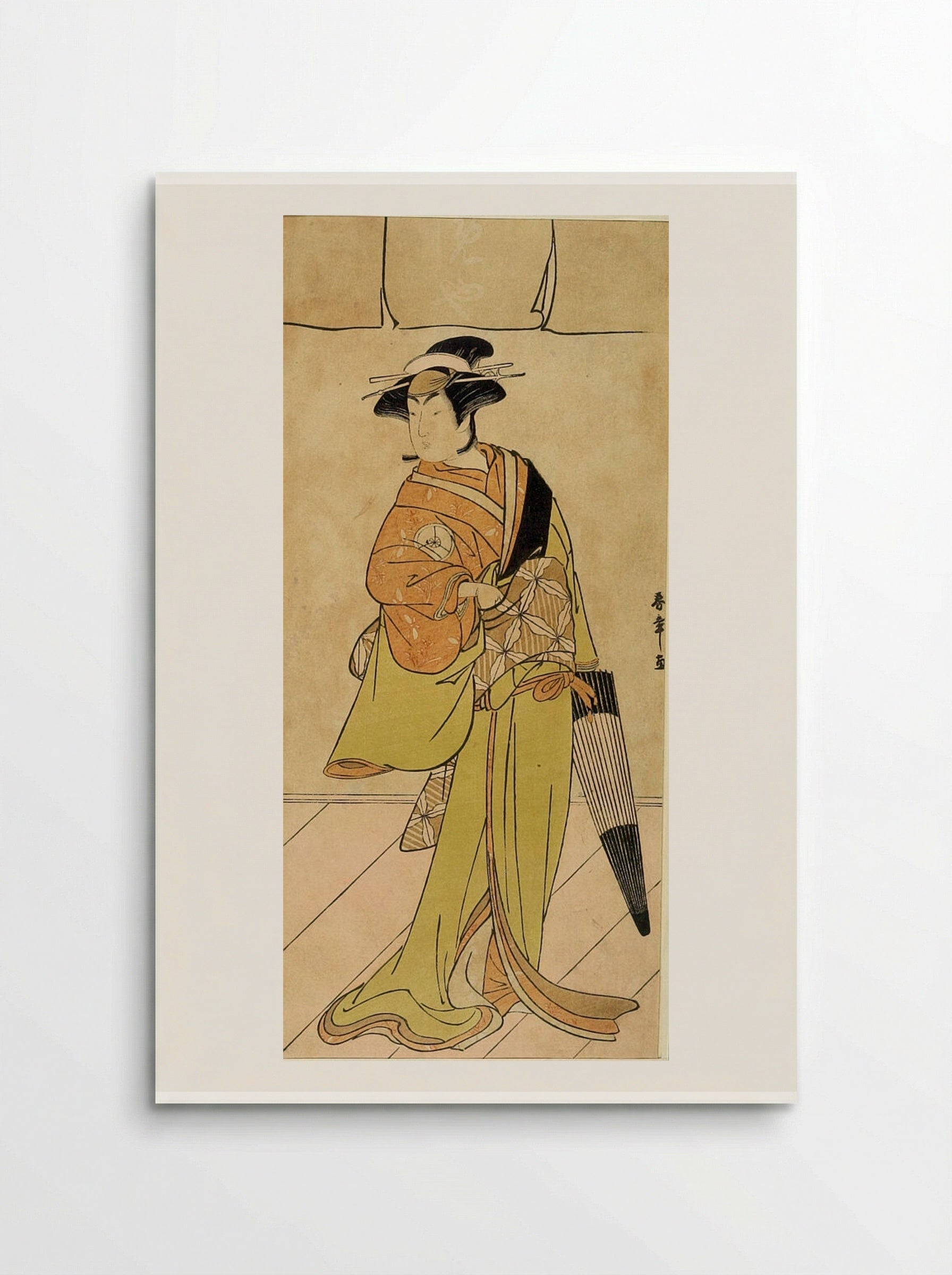 Actor Iwai Hanshirō IV - Katsukawa Shunshō - Poster