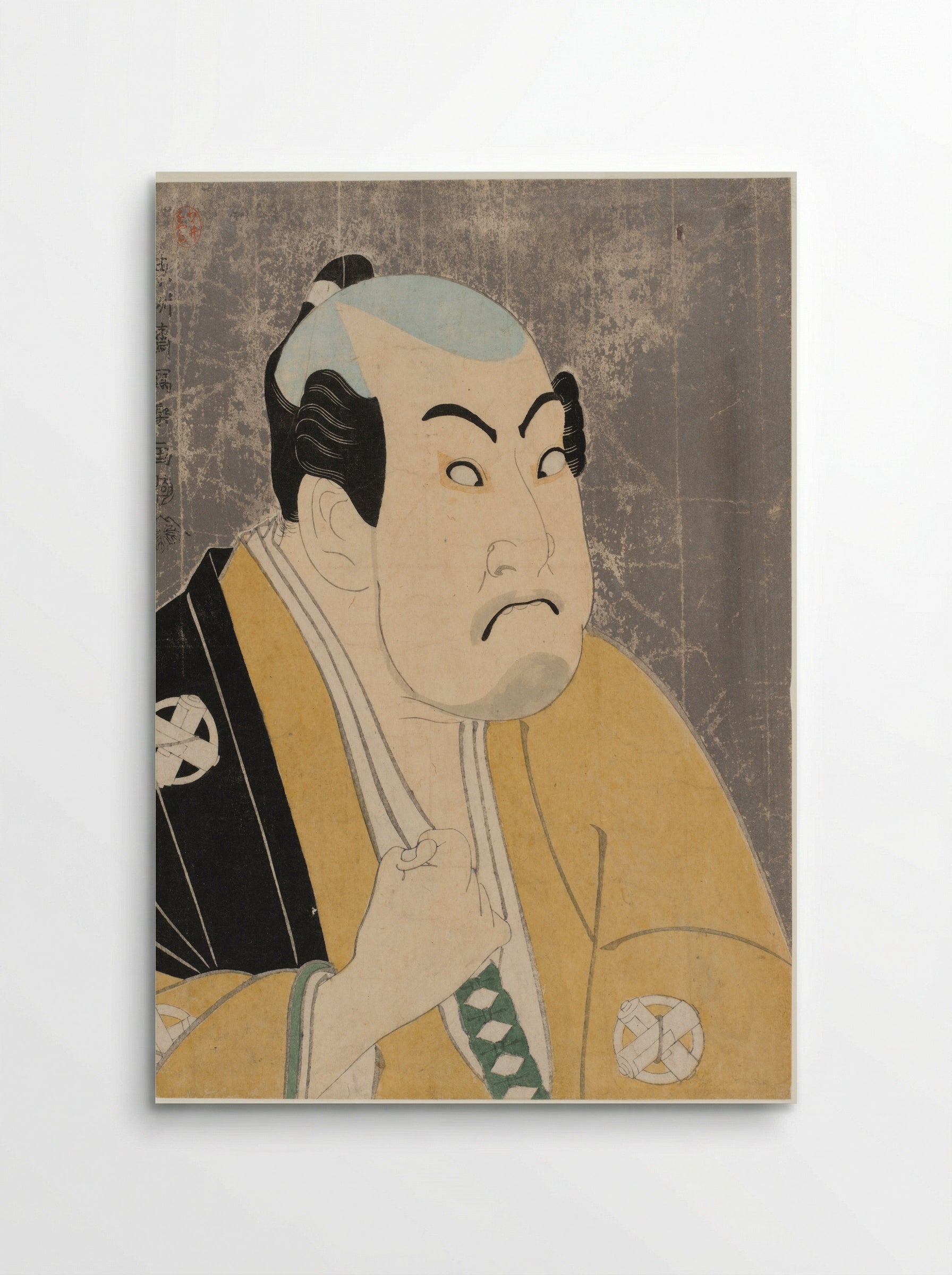 Actor Tanimura Torazō as Washizuka Happeiji - Tōshūsai Sharaku - Poster