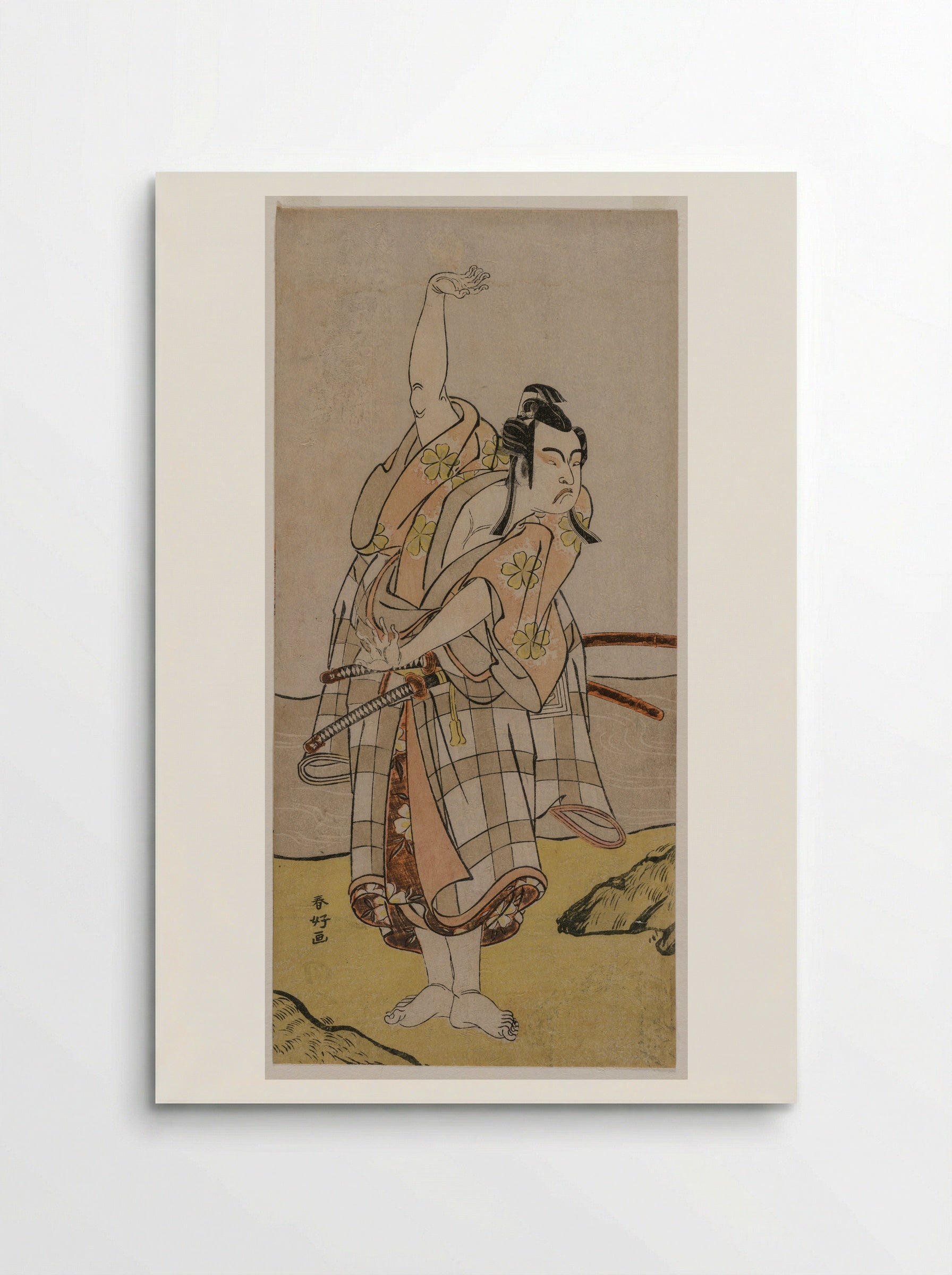 Actor in a Role - Katsukawa Shunkō - Poster